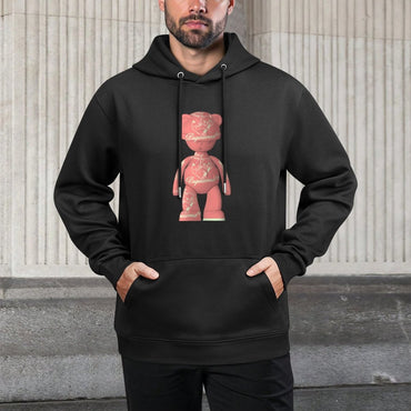 IPIB 250g Hooded Pocket Sweatshirt Front GraphicMen's Hooded  Sweatshirt6000123-2