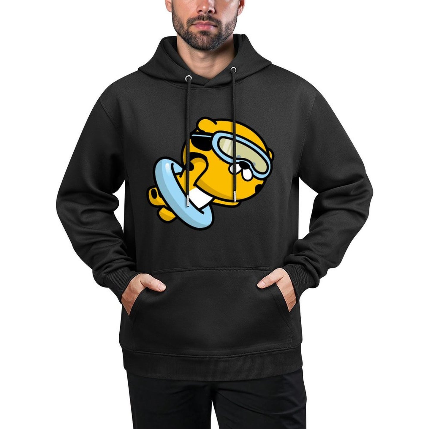 IPBR 250g Hooded Pocket Sweatshirt Front GraphicMen's Hooded  Sweatshirt4000206