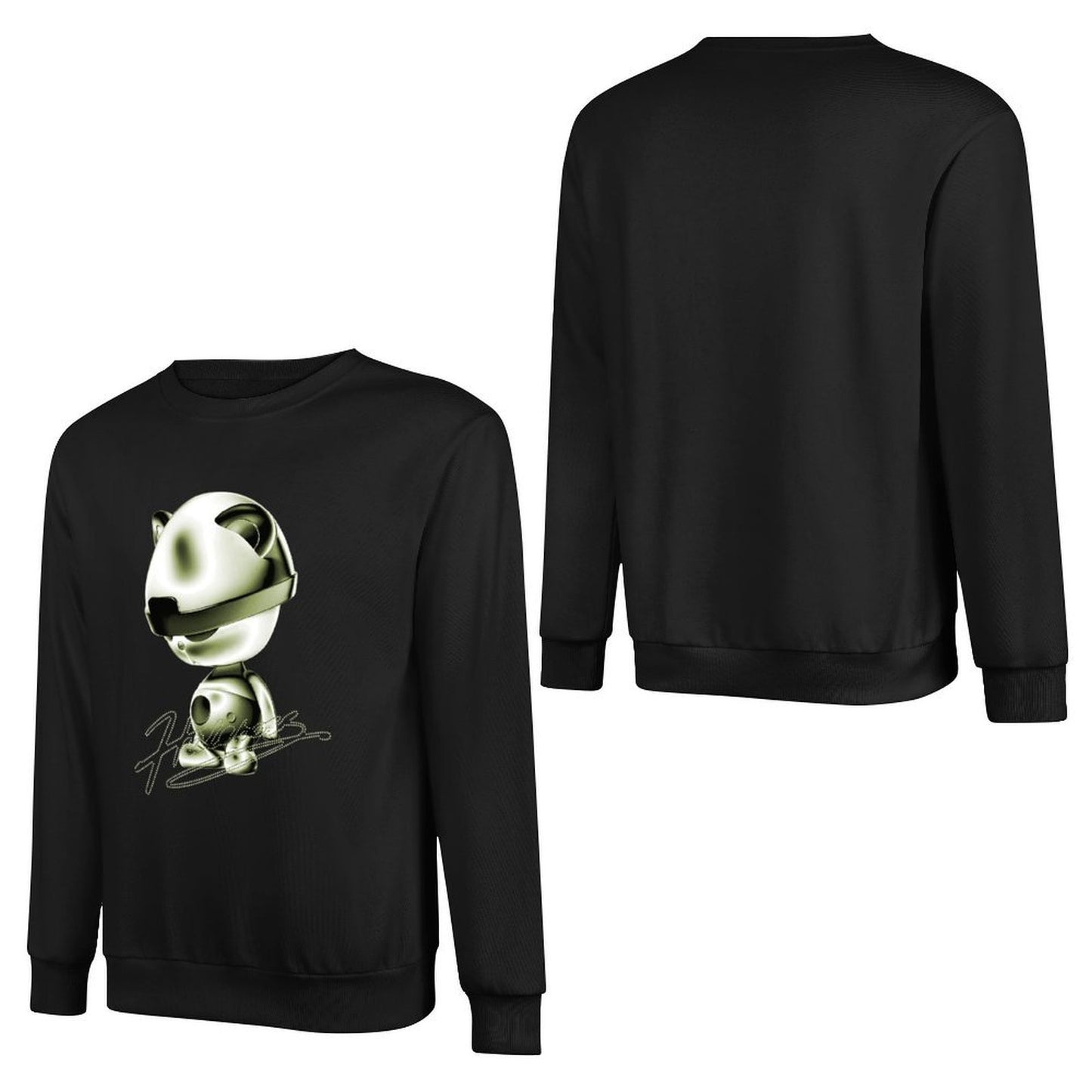 IPIB 250g Crew Neck Long Sleeve Sweatshirt Front GraphicCrew Neck Long Sleeve Sweatshirt6000027-5