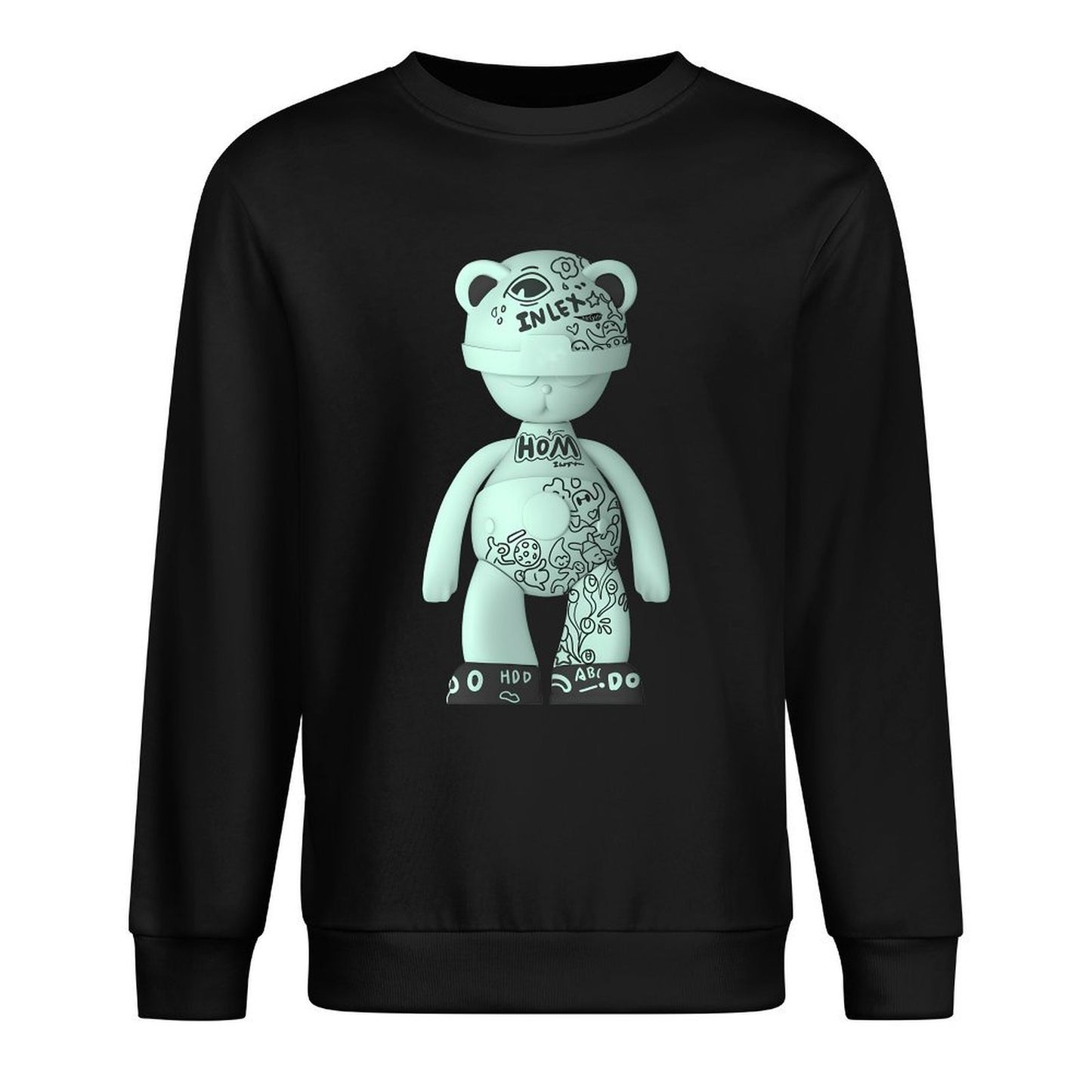 IPIB 250g Crew Neck Long Sleeve Sweatshirt Front GraphicCrew Neck Long Sleeve Sweatshirt6000109-3