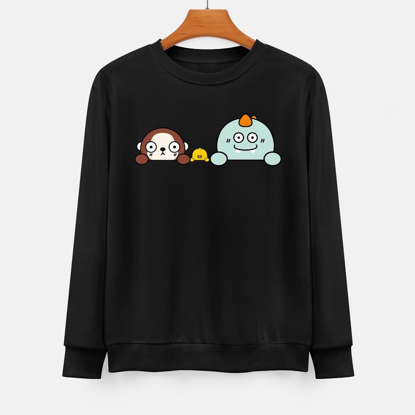 IPBR 250g Crew Neck Long Sleeve Sweatshirt Front GraphicCrew Neck Long Sleeve Sweatshirt4000745