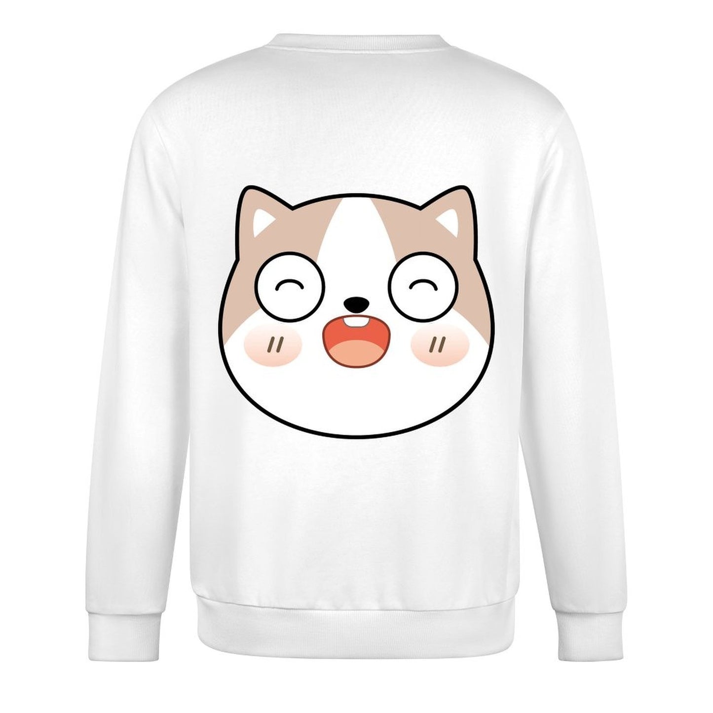 Long-sleeved crew neck sweatshirtBasic Soft Long Sleeve
