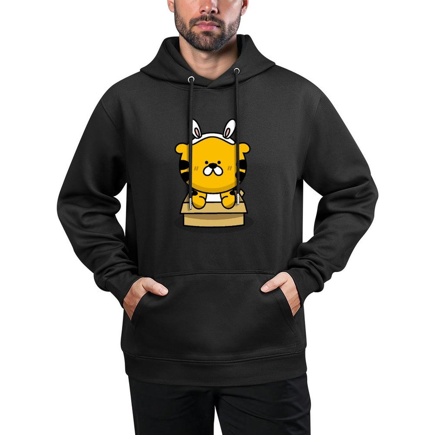 IPBR 250g Hooded Pocket Sweatshirt Front GraphicMen's Hooded  Sweatshirt4000294