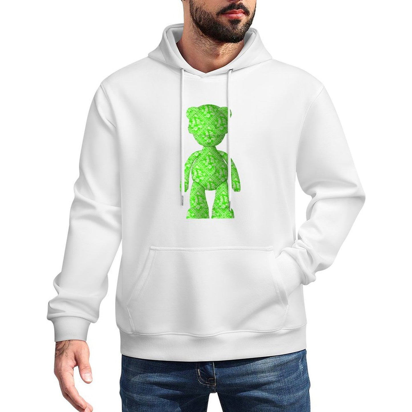 IPIB 250g Hooded Pocket Sweatshirt Front GraphicMen's Hooded  Sweatshirt6000117-7
