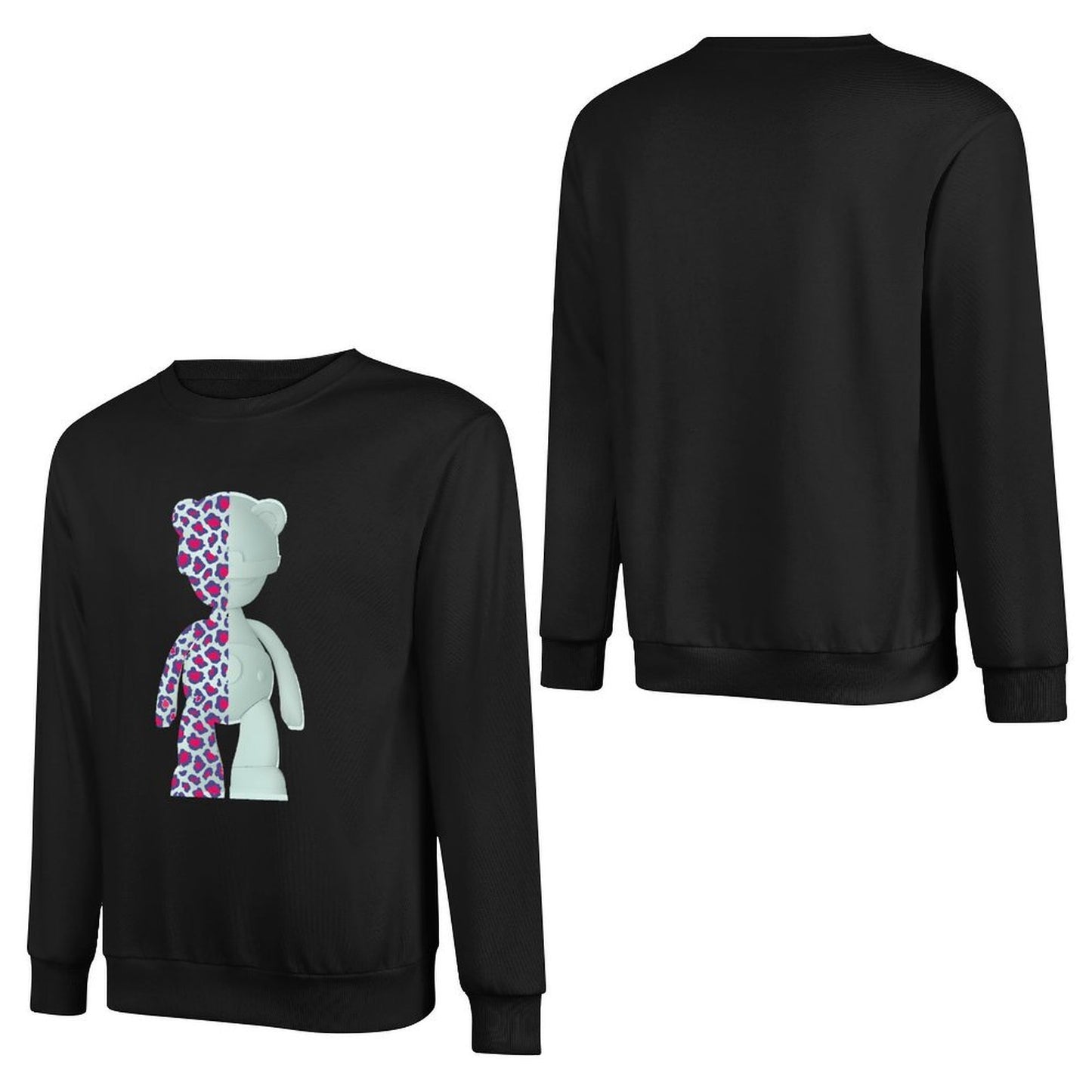 IPIB 250g Crew Neck Long Sleeve Sweatshirt Front GraphicCrew Neck Long Sleeve Sweatshirt6000139-6