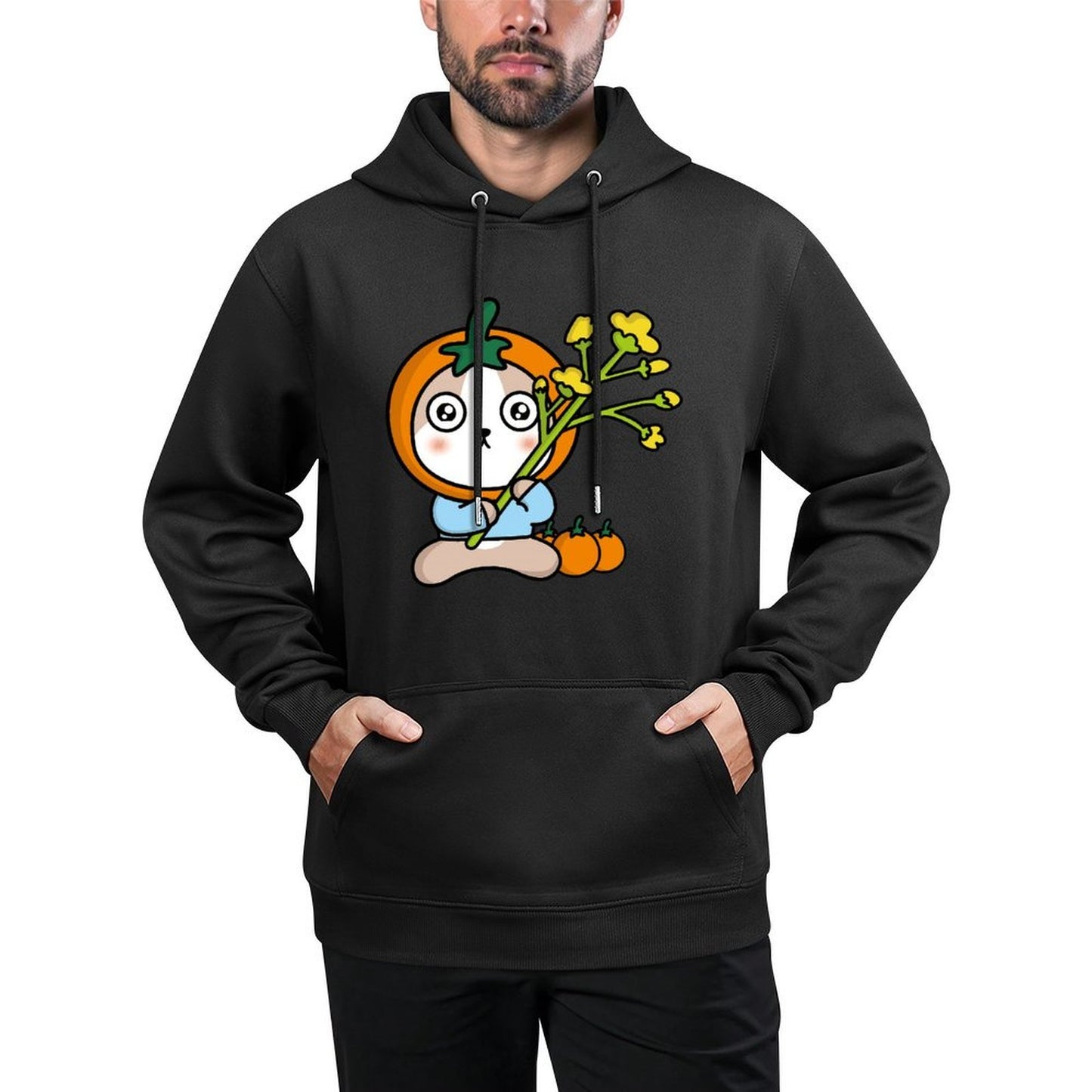 IPBR 250g Hooded Pocket Sweatshirt Front GraphicMen's Hooded  Sweatshirt4000885