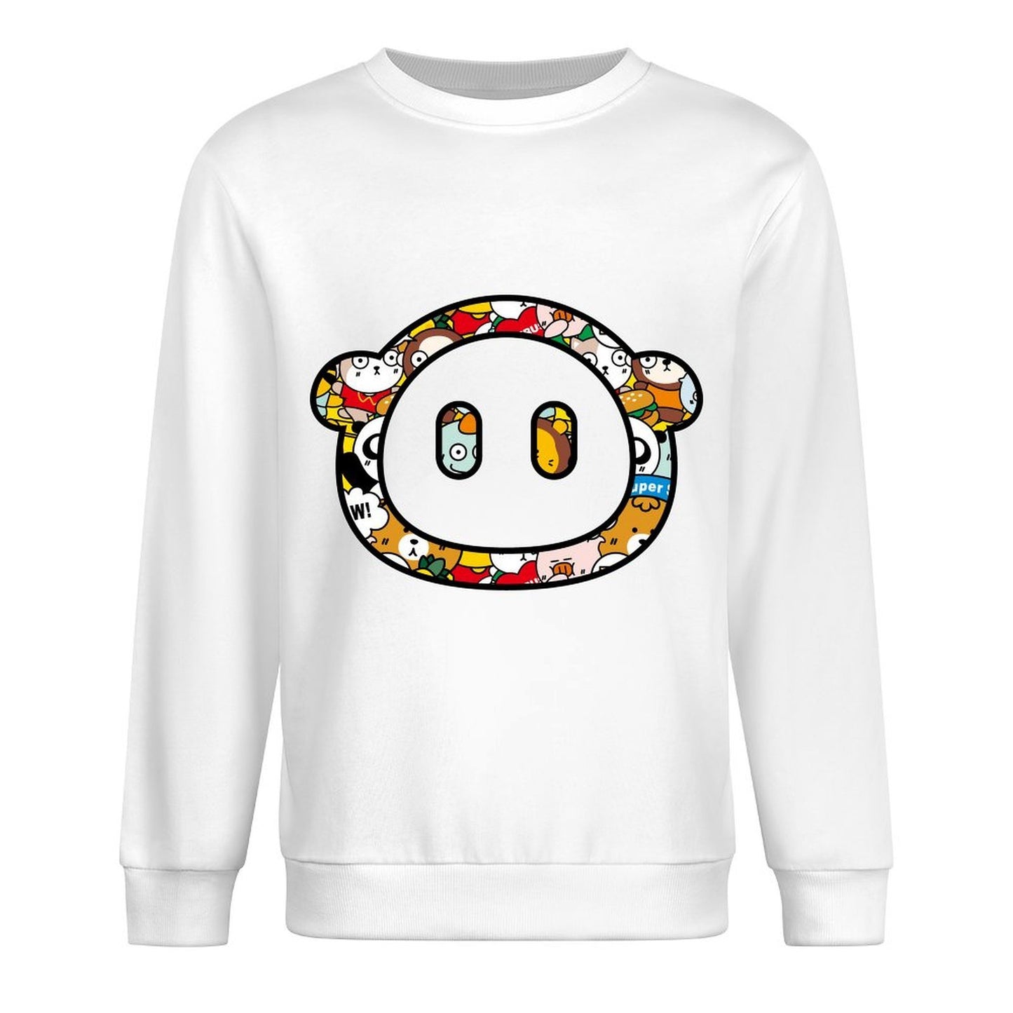 IPBR 250g Crew Neck Long Sleeve Sweatshirt Front GraphicCrew Neck Long Sleeve Sweatshirt4001362