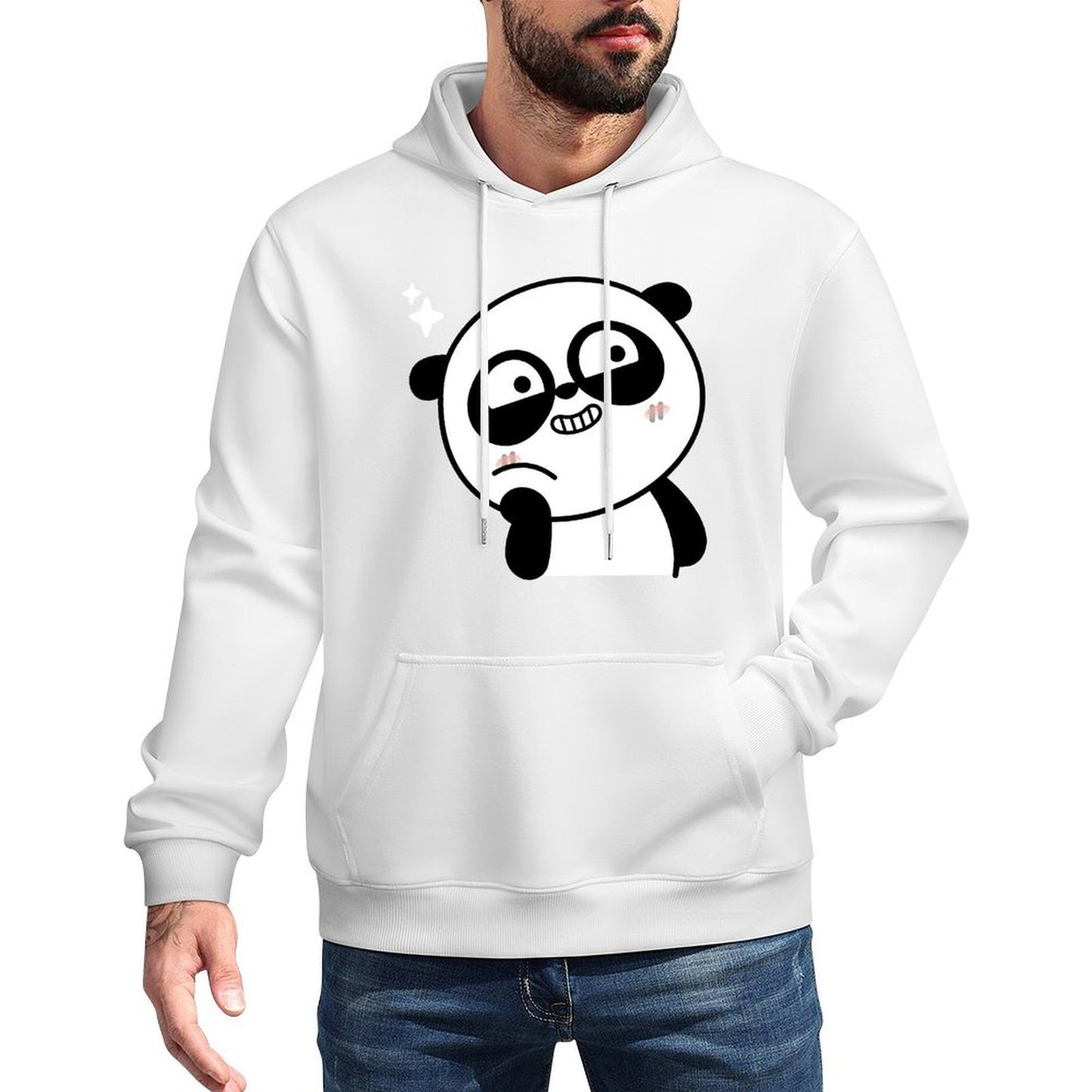 Vintage Neutral Front Graphic Hoodies