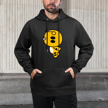 IPBR 250g Hooded Pocket Sweatshirt Front GraphicMen's Hooded  Sweatshirt4000526