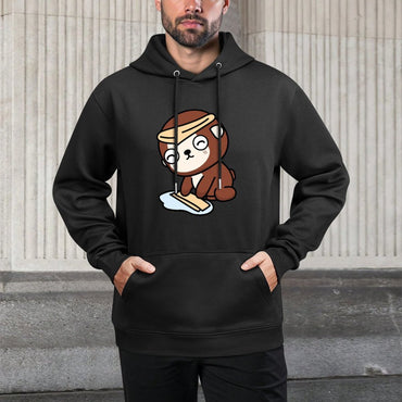 IPBR 250g Hooded Pocket Sweatshirt Front GraphicMen's Hooded  Sweatshirt4000222