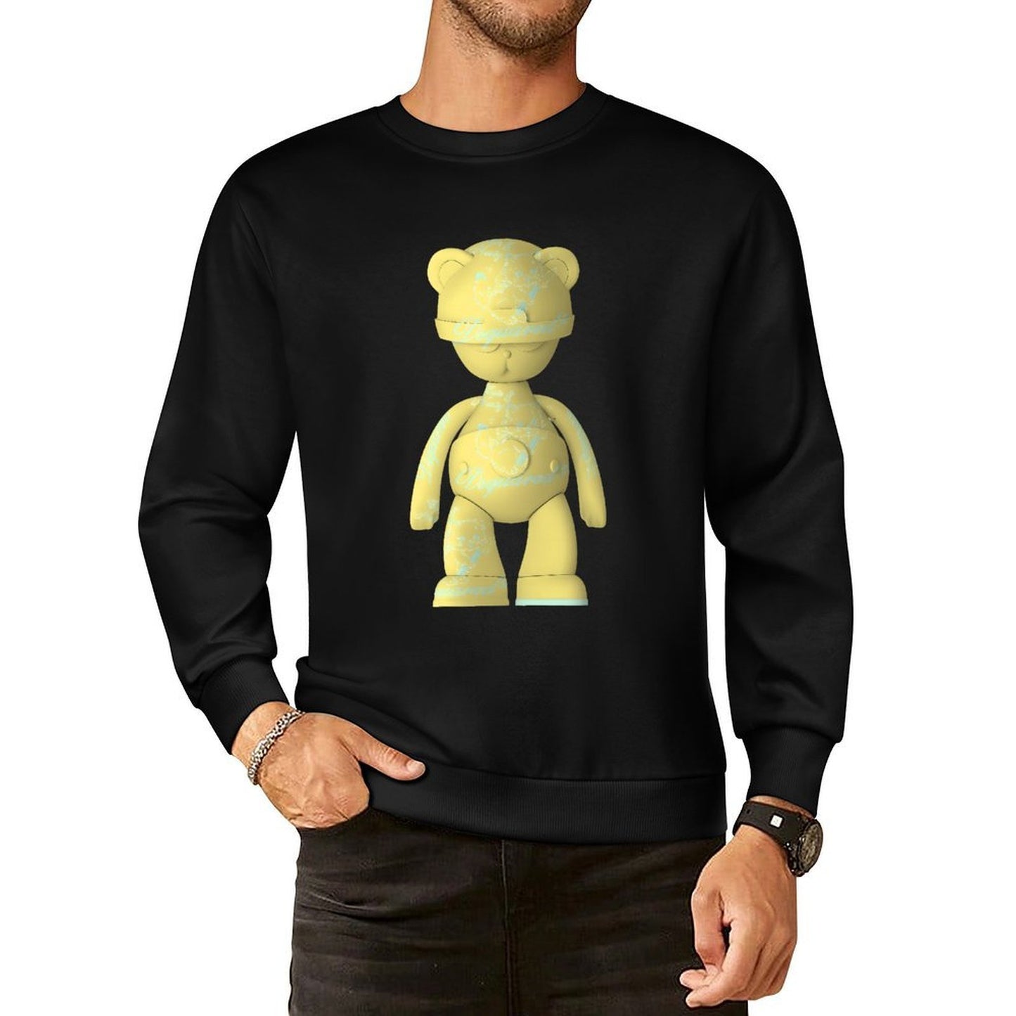 IPIB 250g Crew Neck Long Sleeve Sweatshirt Front GraphicCrew Neck Long Sleeve Sweatshirt6000123-3