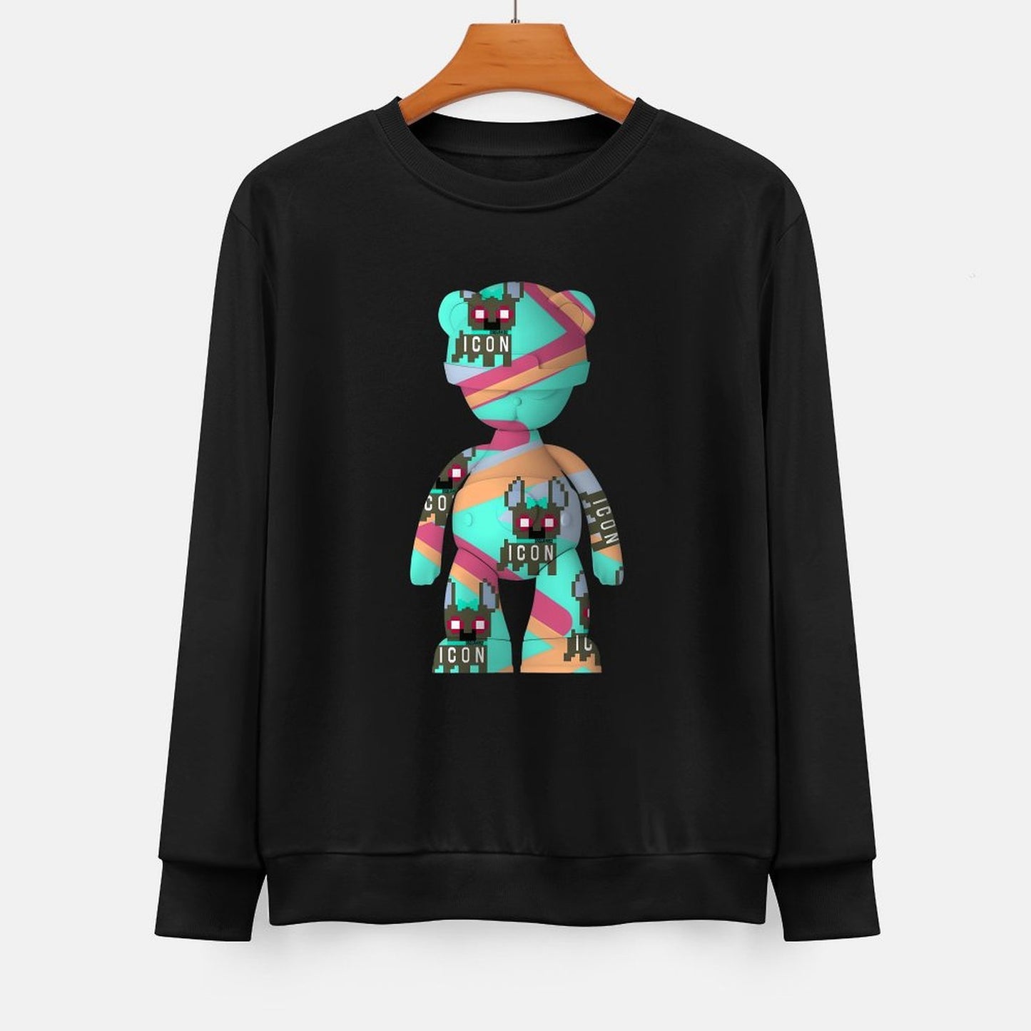 IPIB 250g Crew Neck Long Sleeve Sweatshirt Front GraphicCrew Neck Long Sleeve Sweatshirt6000124-6