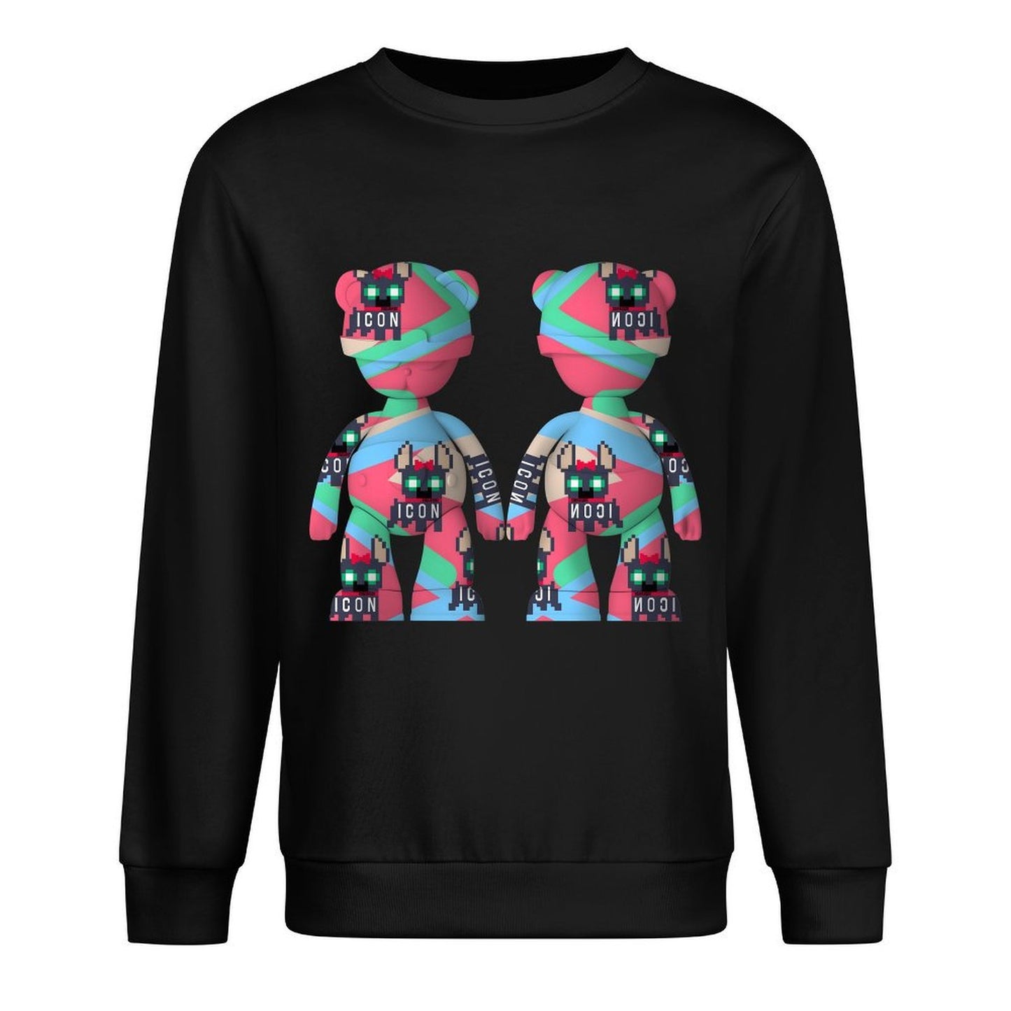 IPIB 250g Crew Neck Long Sleeve Sweatshirt Front GraphicCrew Neck Long Sleeve Sweatshirt6000078-3