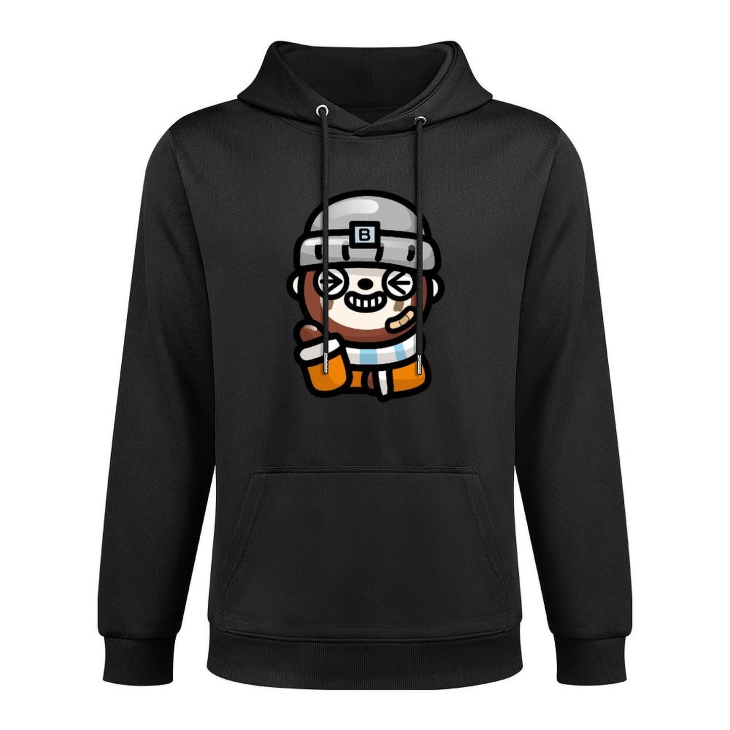 IPBR 250g Hooded Pocket Sweatshirt Front GraphicMen's Hooded  Sweatshirt4001044