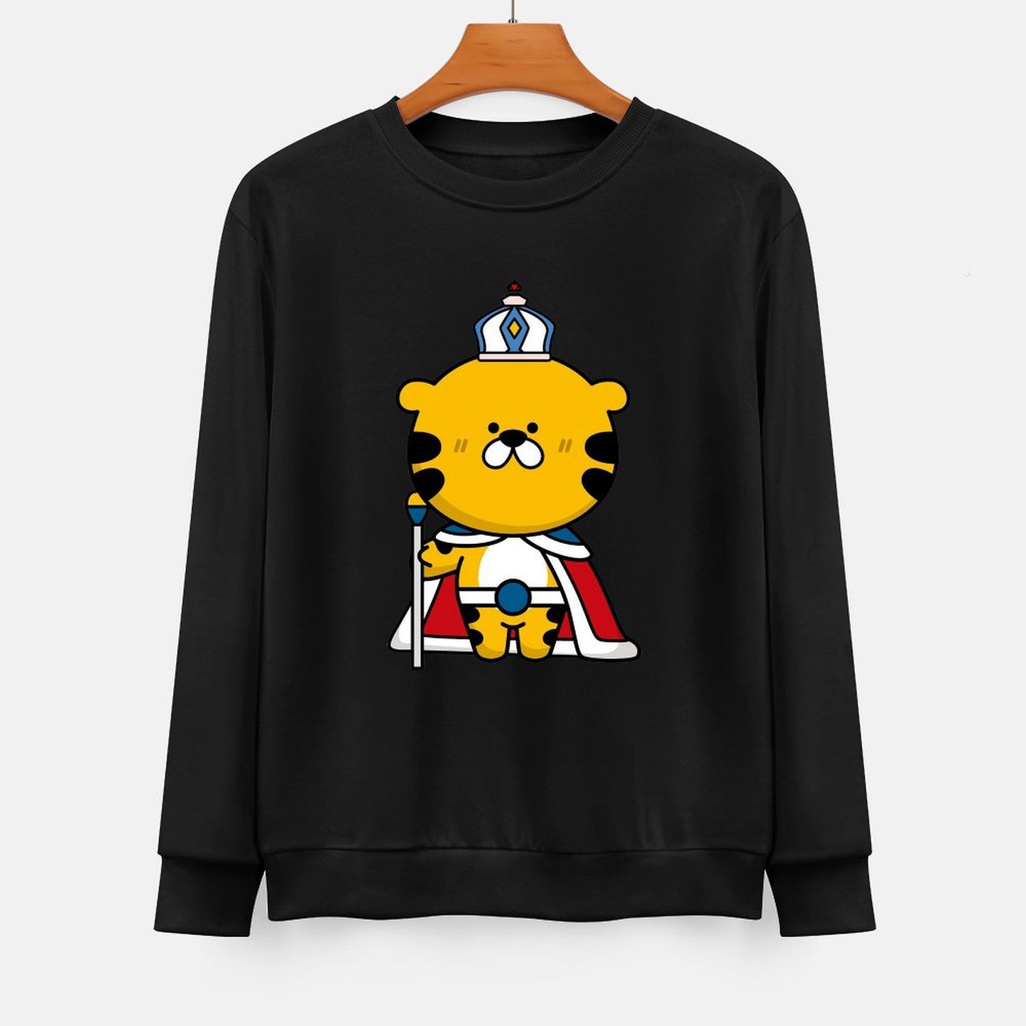 IPBR 250g Crew Neck Long Sleeve Sweatshirt Front GraphicCrew Neck Long Sleeve Sweatshirt4000005