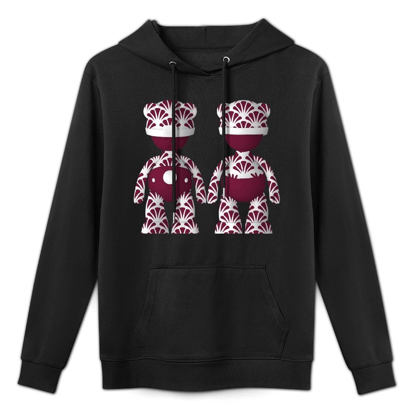 IPIB 250g Hooded Pocket Sweatshirt Front GraphicMen's Hooded  Sweatshirt6000096-1