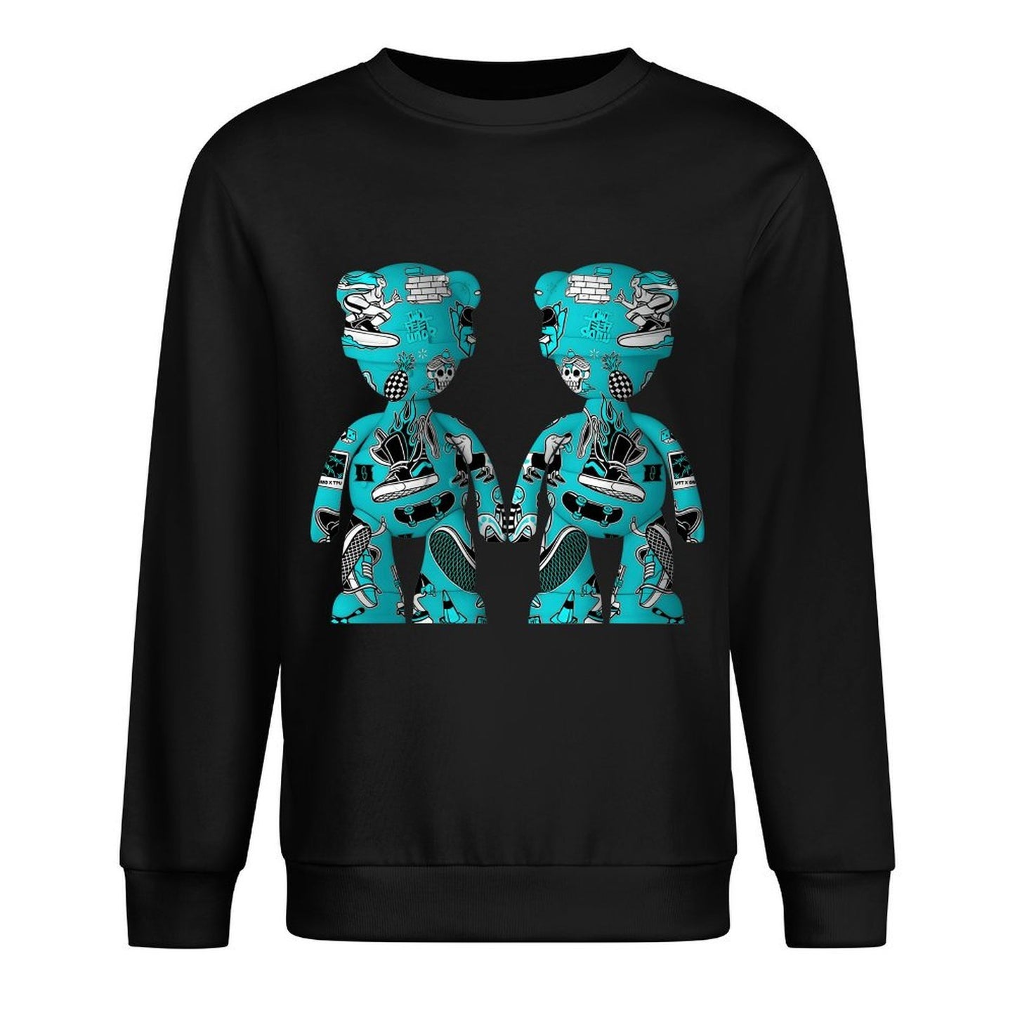 IPIB 250g Crew Neck Long Sleeve Sweatshirt Front GraphicCrew Neck Long Sleeve Sweatshirt6000084-5