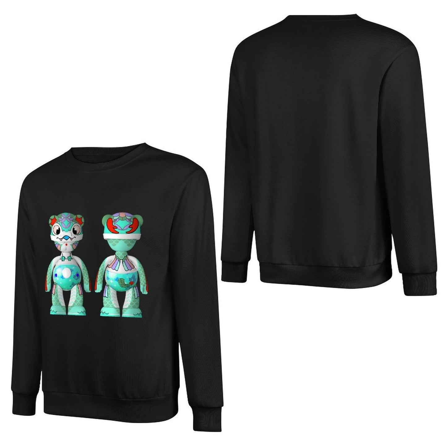 IPIB 250g Crew Neck Long Sleeve Sweatshirt Front GraphicCrew Neck Long Sleeve Sweatshirt6000077-6