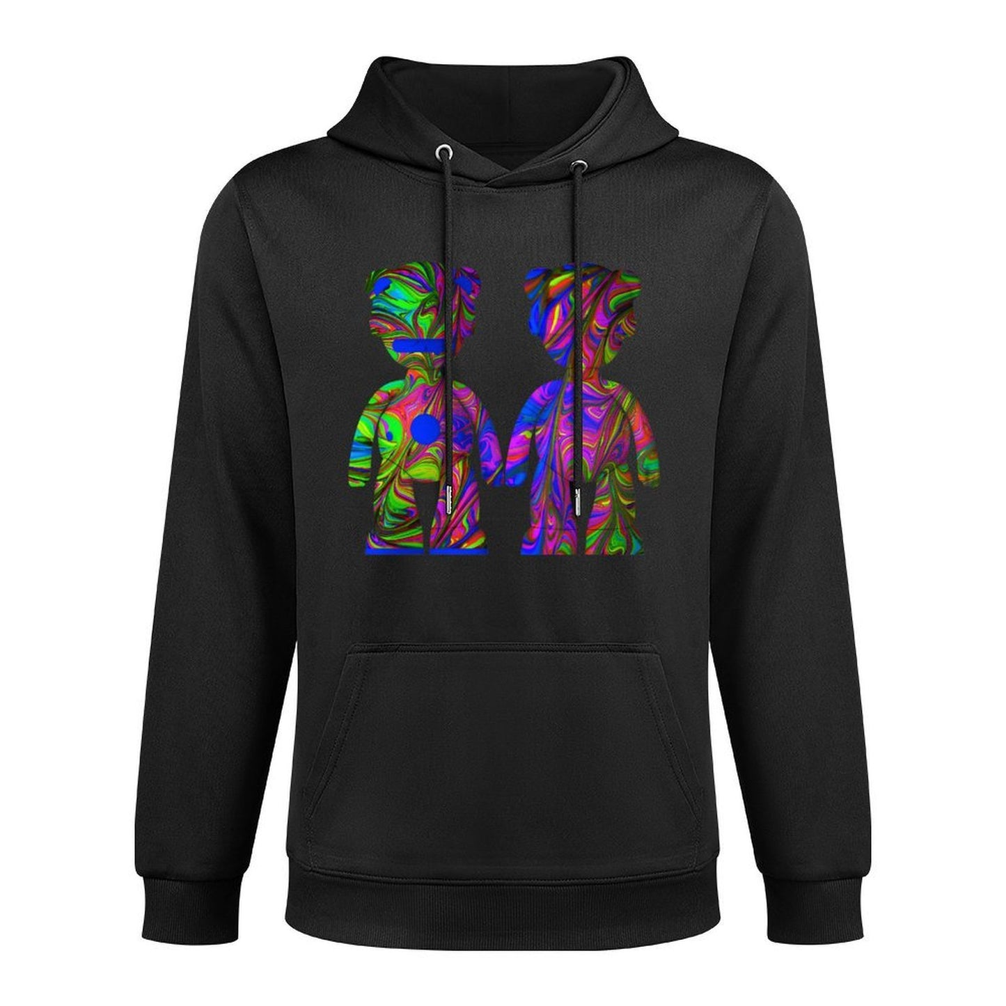 IPIB 250g Hooded Pocket Sweatshirt Front GraphicMen's Hooded  Sweatshirt6000088-6