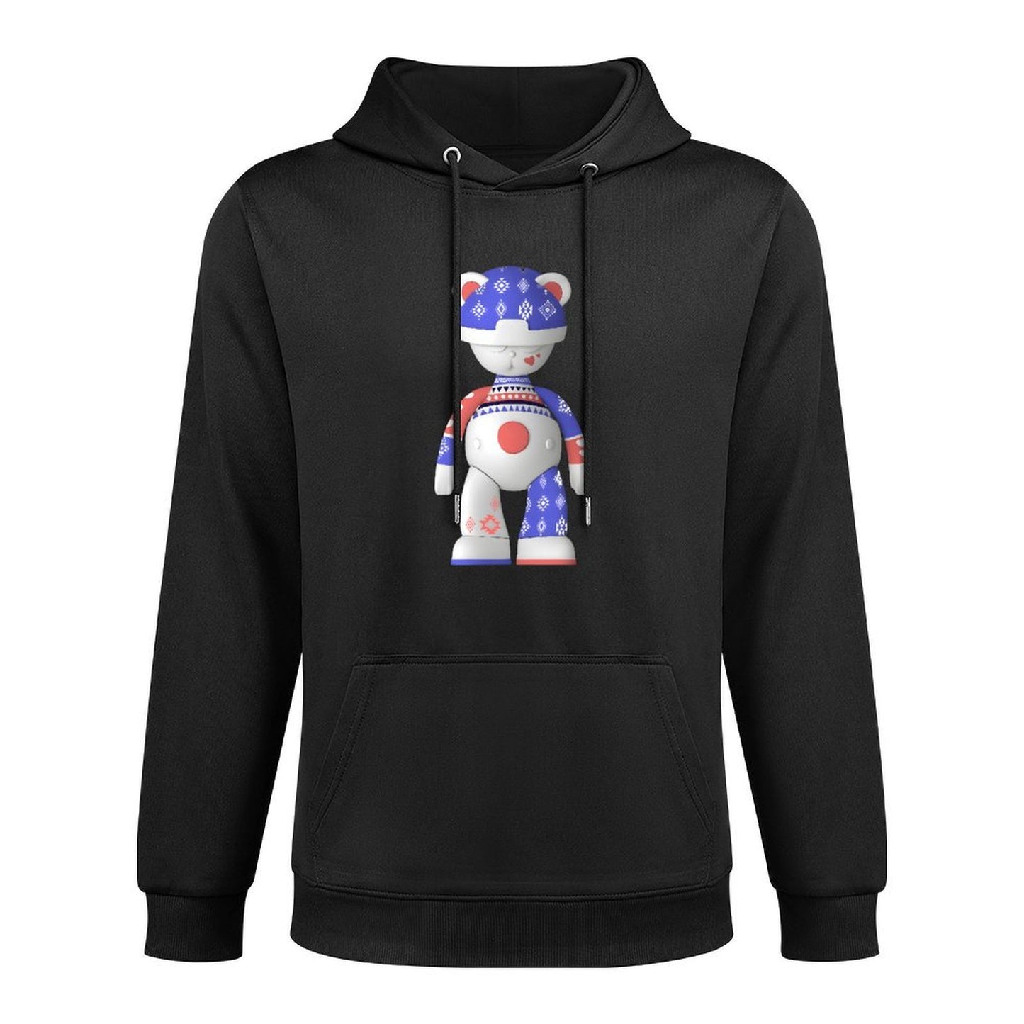 IPIB 250g Hooded Pocket Sweatshirt Front GraphicMen's Hooded  Sweatshirt6000106-7