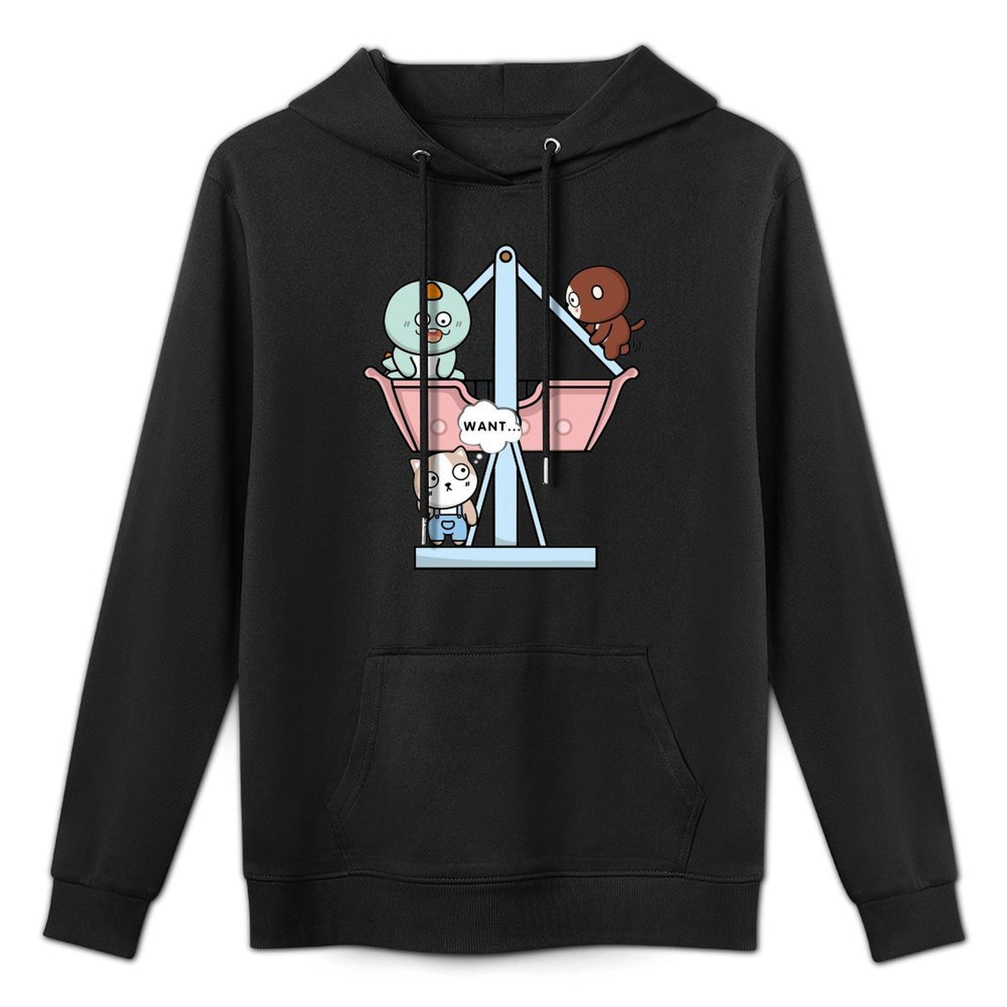 IPBR 250g Hooded Pocket Sweatshirt Front GraphicMen's Hooded  Sweatshirt4003908