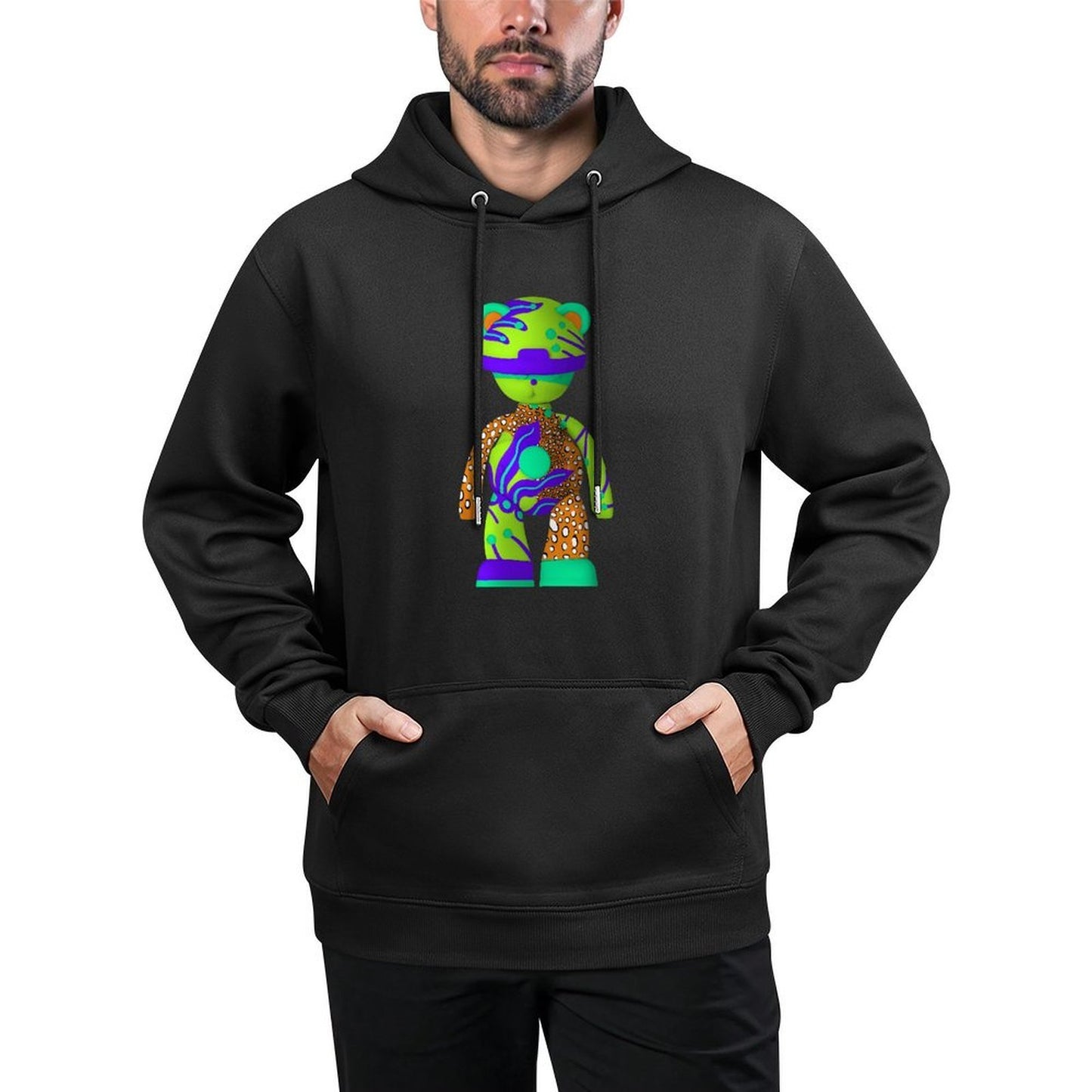 Hoodie Front PatternBatch-Printed Softstyle