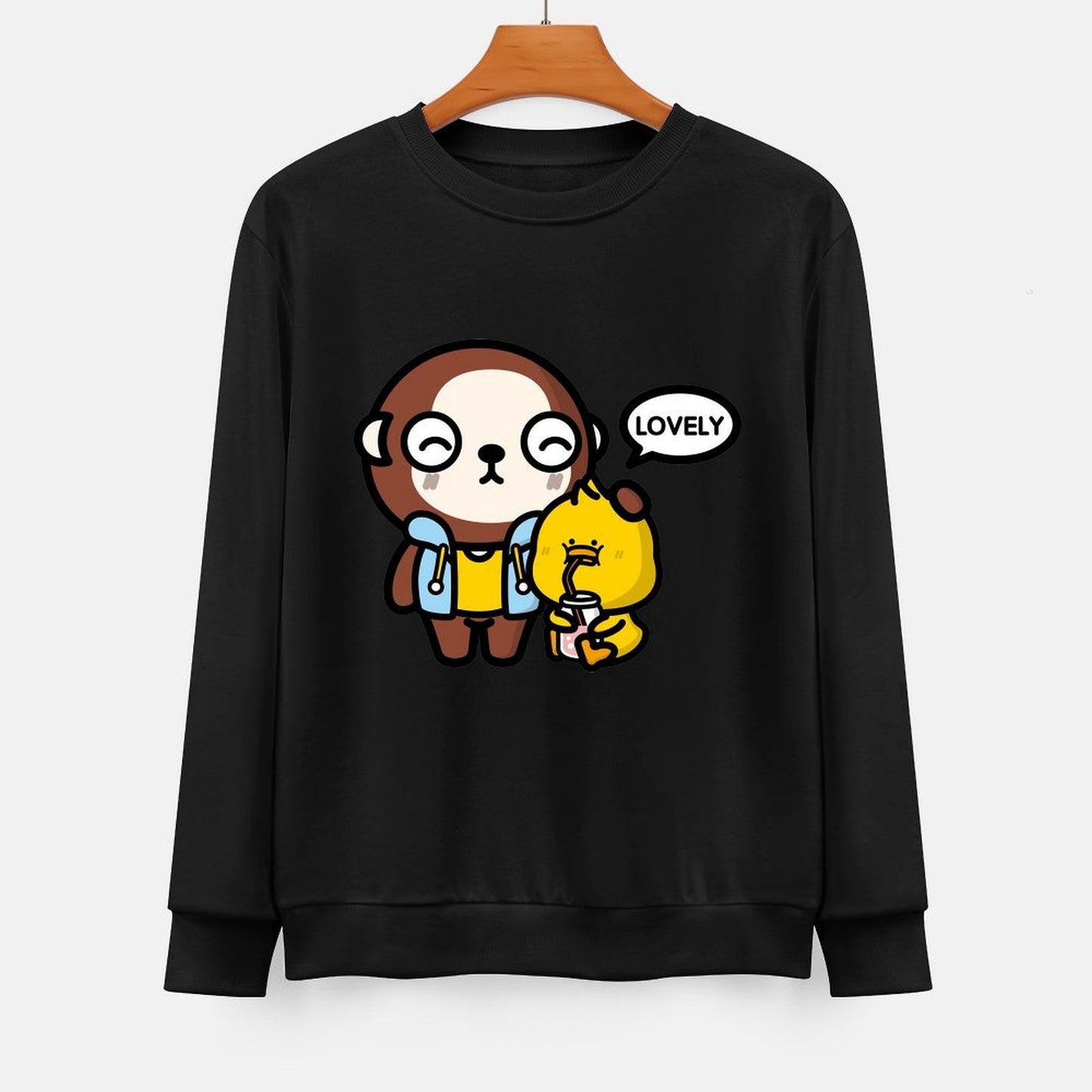 IPBR 250g Crew Neck Long Sleeve Sweatshirt Front GraphicCrew Neck Long Sleeve Sweatshirt4001155