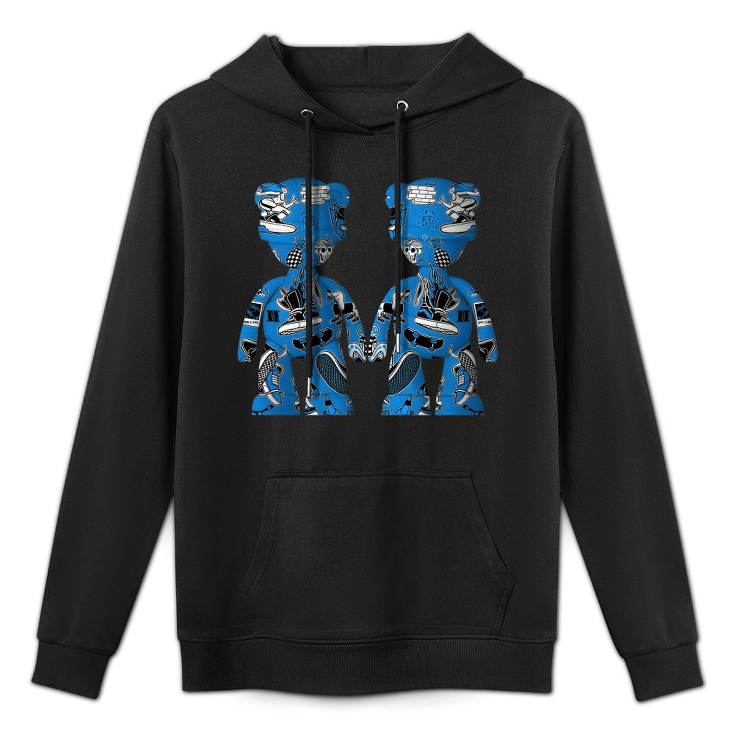 IPIB 250g Hooded Pocket Sweatshirt Front GraphicMen's Hooded  Sweatshirt6000084-2