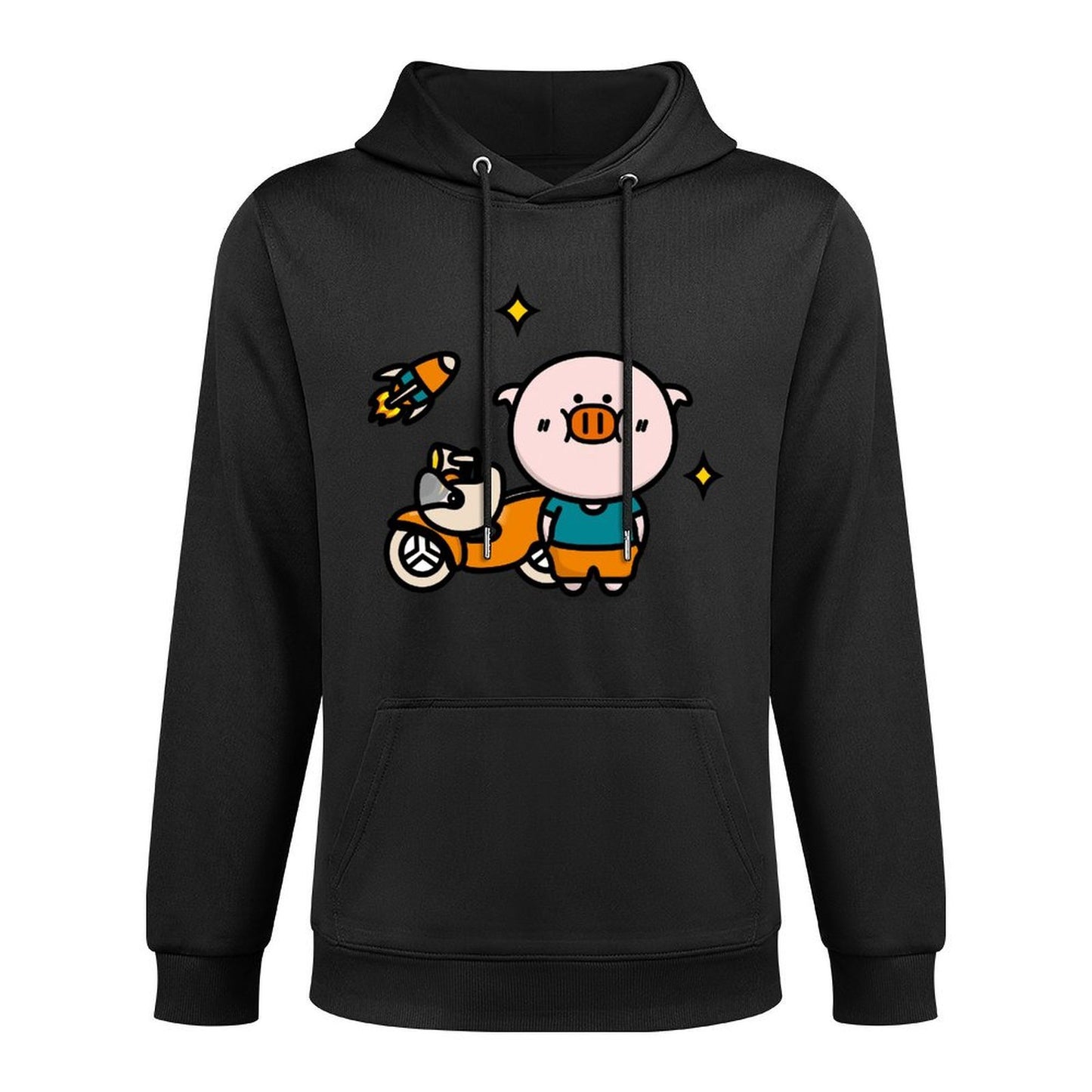 IPBR 250g Hooded Pocket Sweatshirt Front GraphicMen's Hooded  Sweatshirt4001148