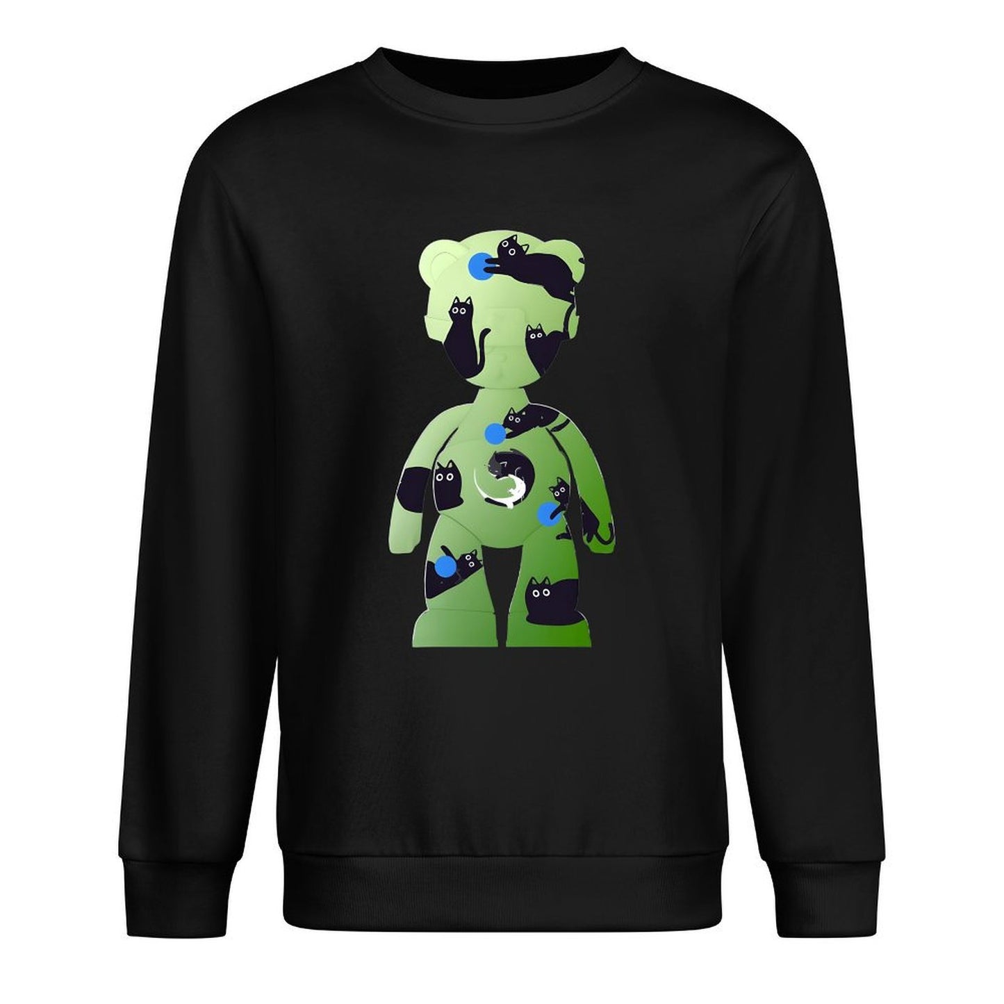 Long Sleeve With Front PatternFade-Resistant Relaxed Fit