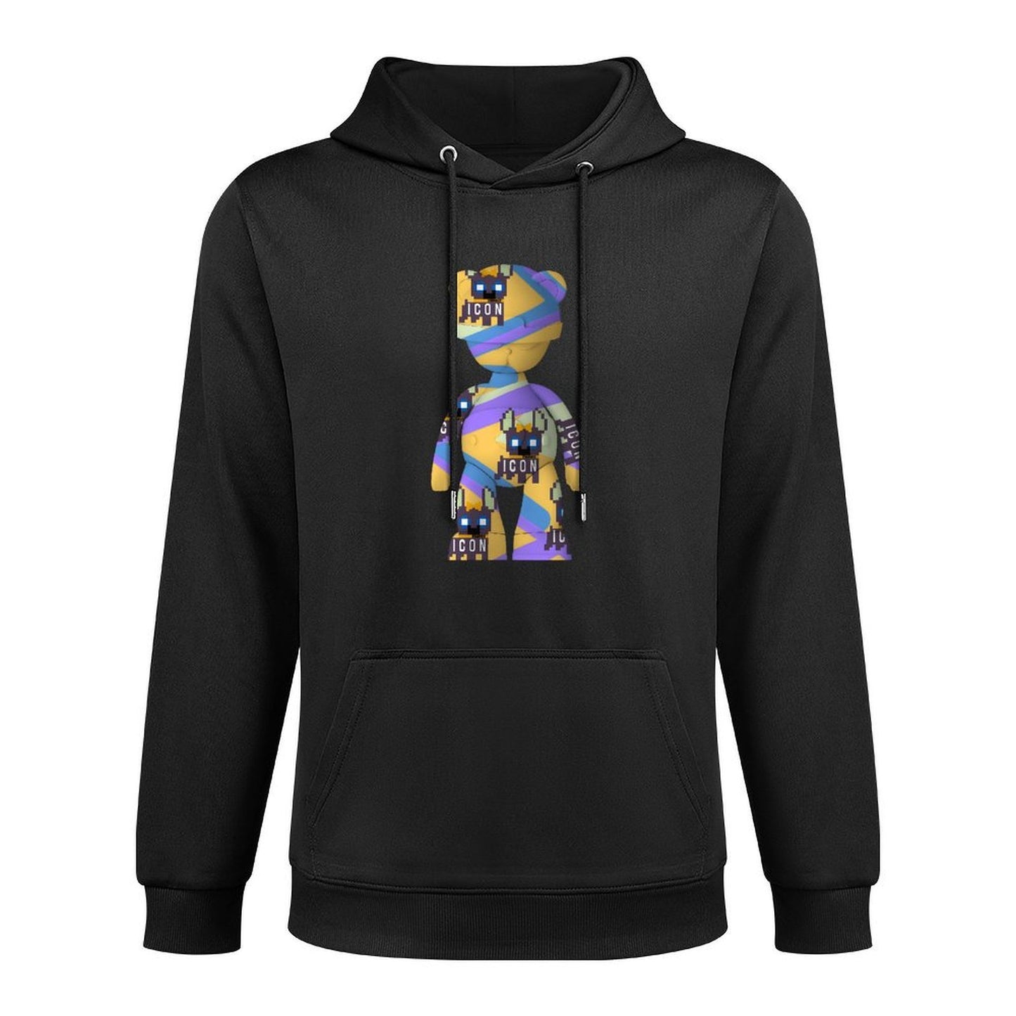 IPIB 250g Hooded Pocket Sweatshirt Front GraphicMen's Hooded  Sweatshirt6000124-1