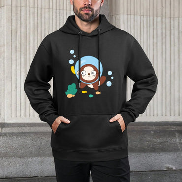 IPBR 250g Hooded Pocket Sweatshirt Front GraphicMen's Hooded  Sweatshirt4000425