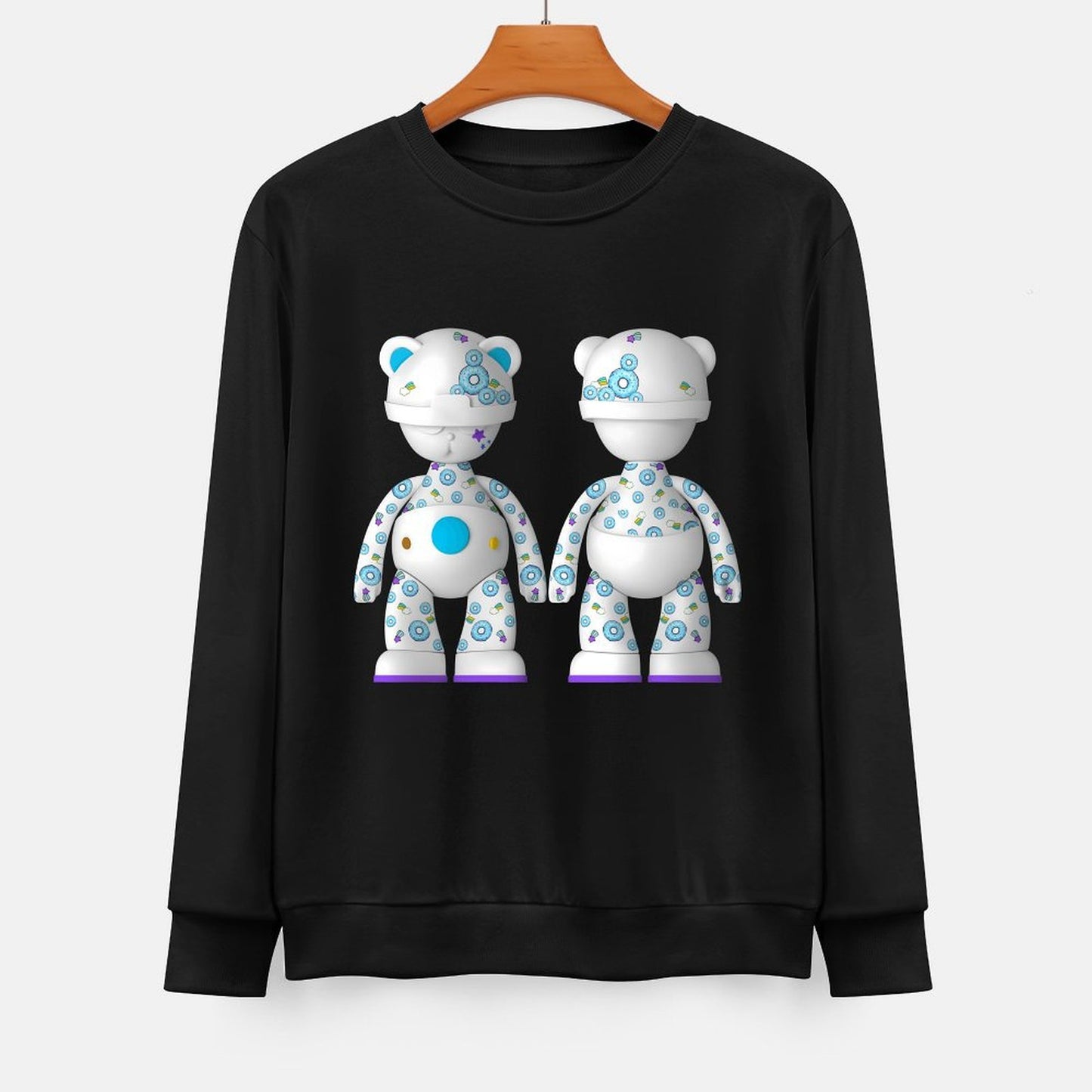 IPIB 250g Crew Neck Long Sleeve Sweatshirt Front GraphicCrew Neck Long Sleeve Sweatshirt6000097-2