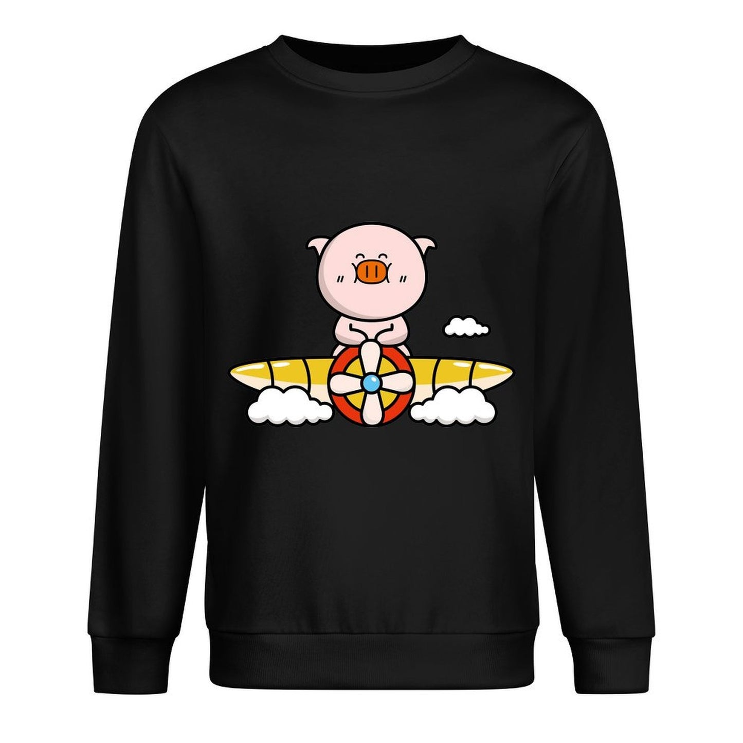 IPBR 250g Crew Neck Long Sleeve Sweatshirt Front GraphicCrew Neck Long Sleeve Sweatshirt4001390