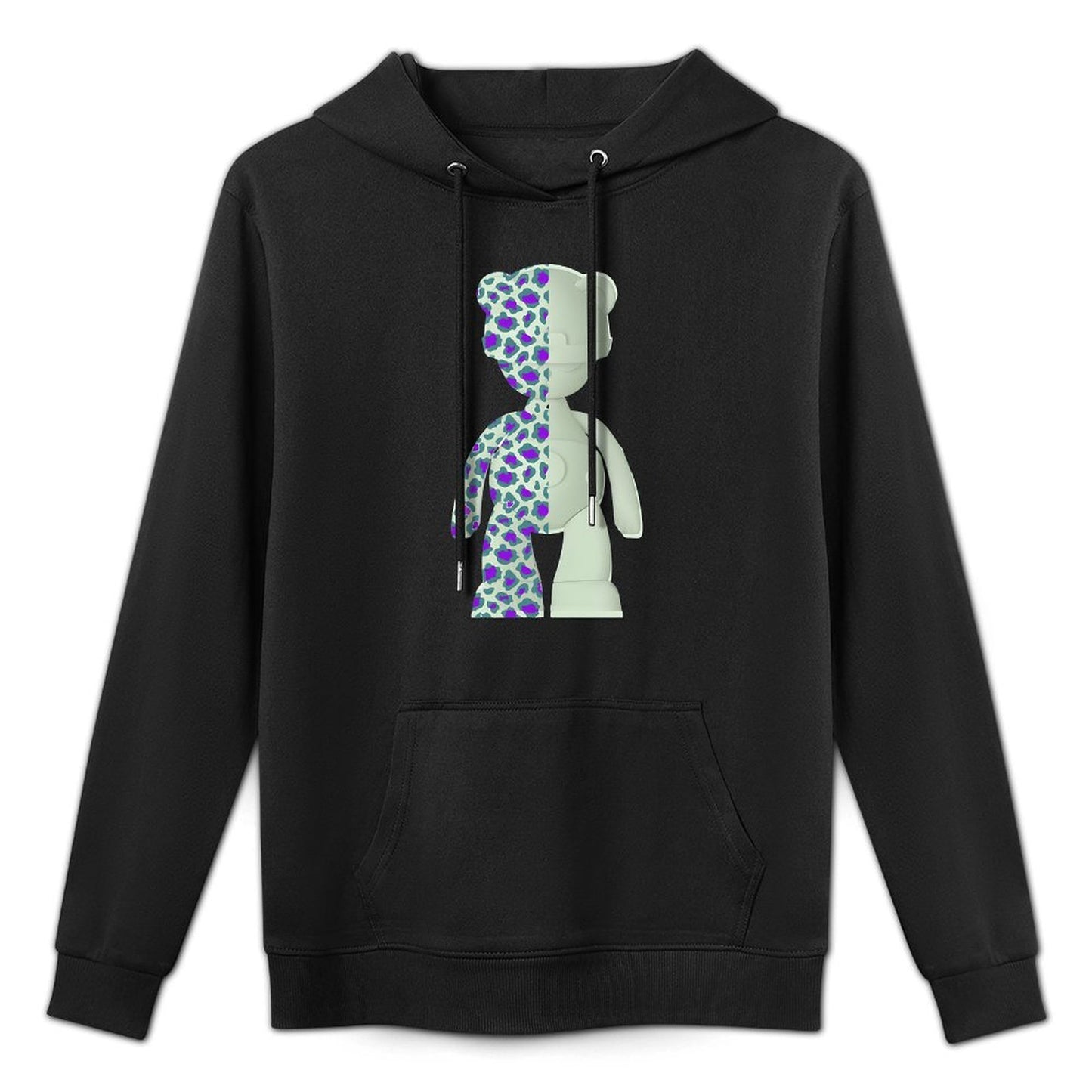 IPIB 250g Hooded Pocket Sweatshirt Front GraphicMen's Hooded  Sweatshirt6000139-1