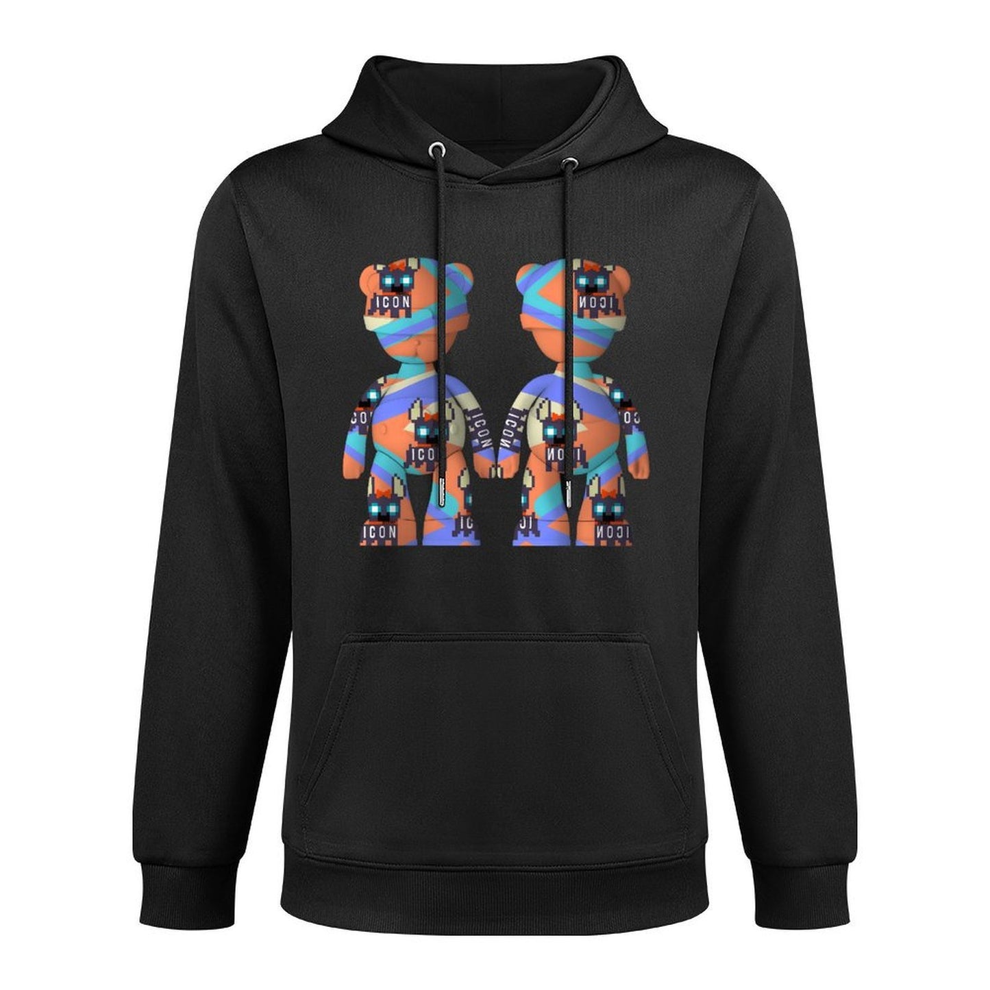 IPIB 250g Hooded Pocket Sweatshirt Front GraphicMen's Hooded  Sweatshirt6000078-6
