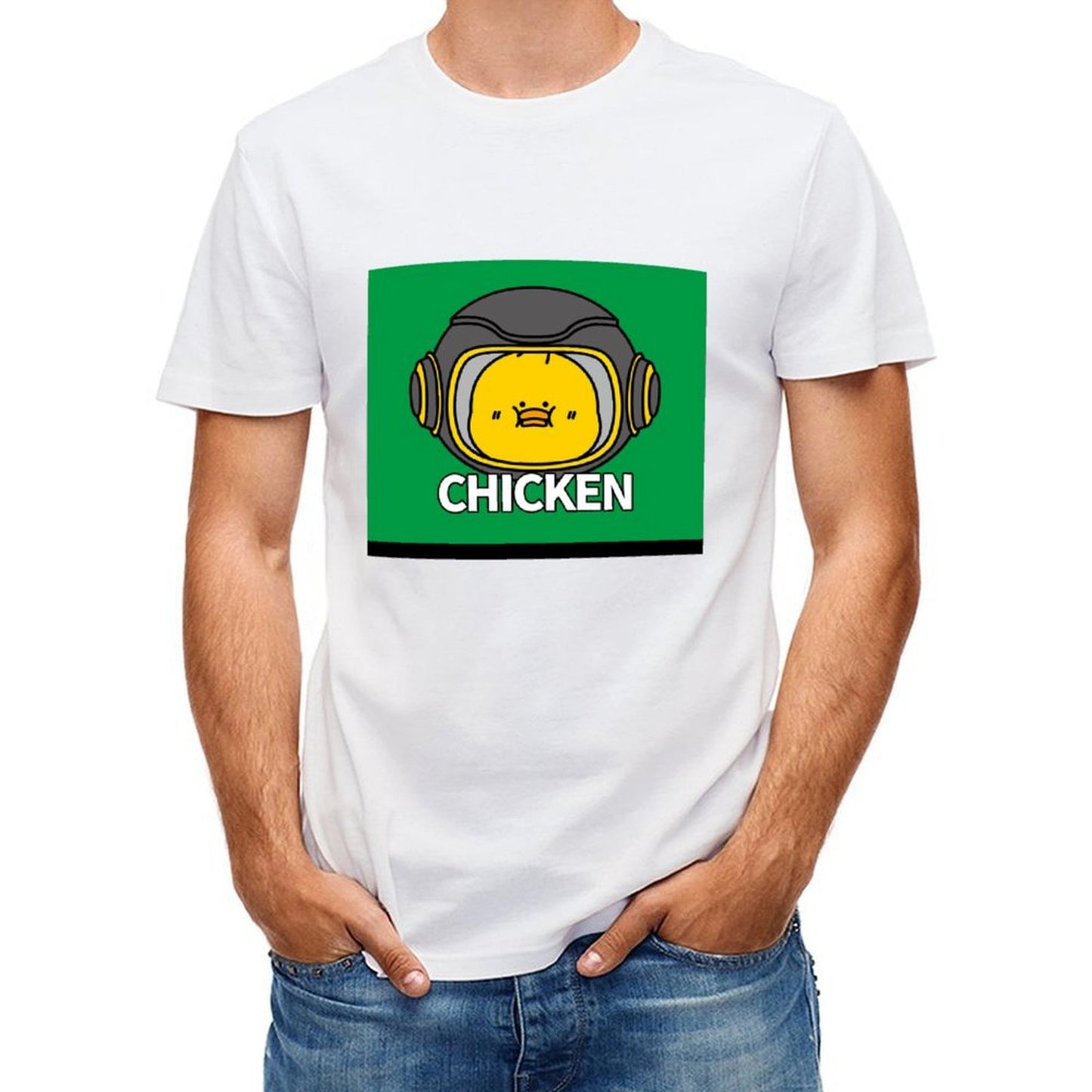 Print-Ready Crisp Print Front Graphic T-shirt
