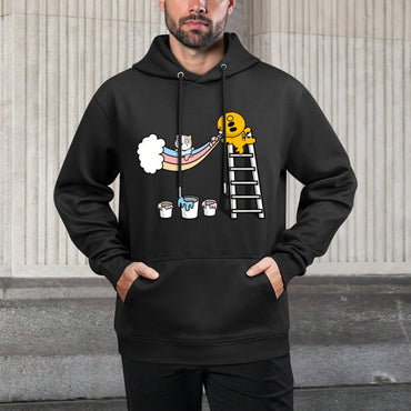 IPBR 250g Hooded Pocket Sweatshirt Front GraphicMen's Hooded  Sweatshirt4003699