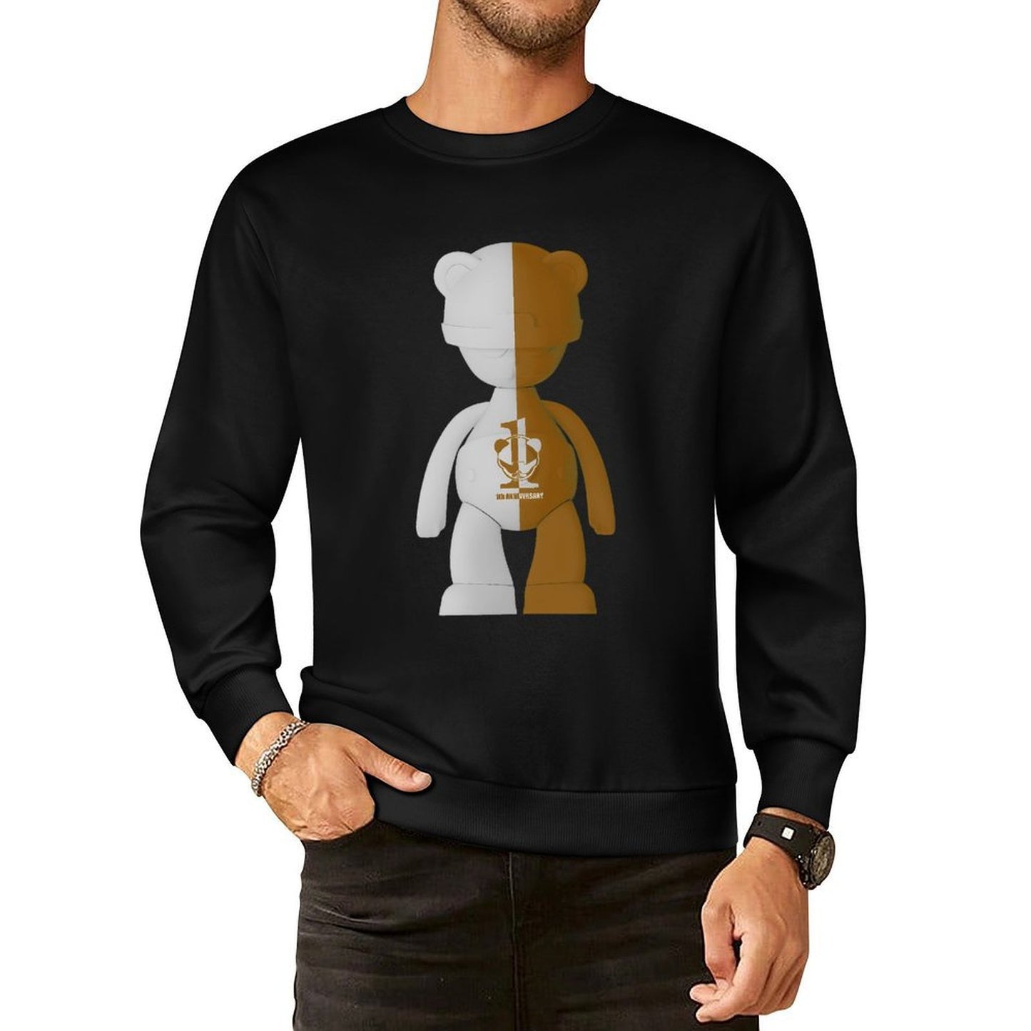 IPIB 250g Crew Neck Long Sleeve Sweatshirt Front GraphicCrew Neck Long Sleeve Sweatshirt6000140-6