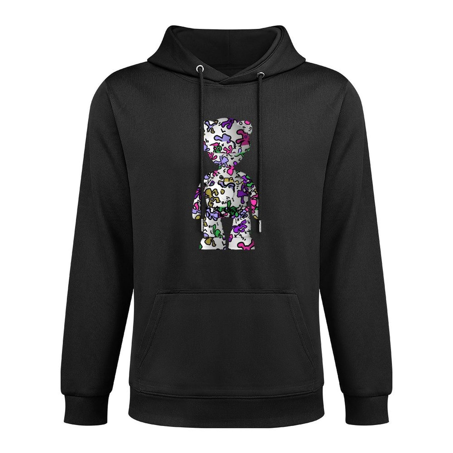 Hoodie Front PatternBatch-Printed Solid
