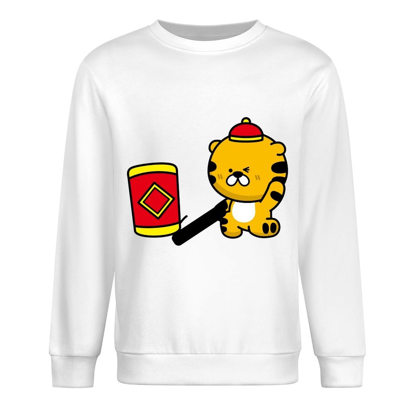 IPBR 250g Crew Neck Long Sleeve Sweatshirt Front GraphicCrew Neck Long Sleeve Sweatshirt4000211