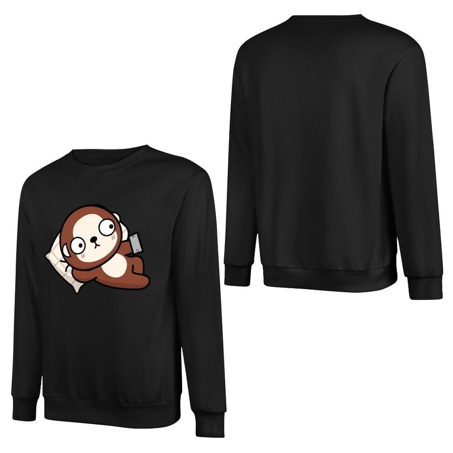 IPBR 250g Crew Neck Long Sleeve Sweatshirt Front GraphicCrew Neck Long Sleeve Sweatshirt4001555