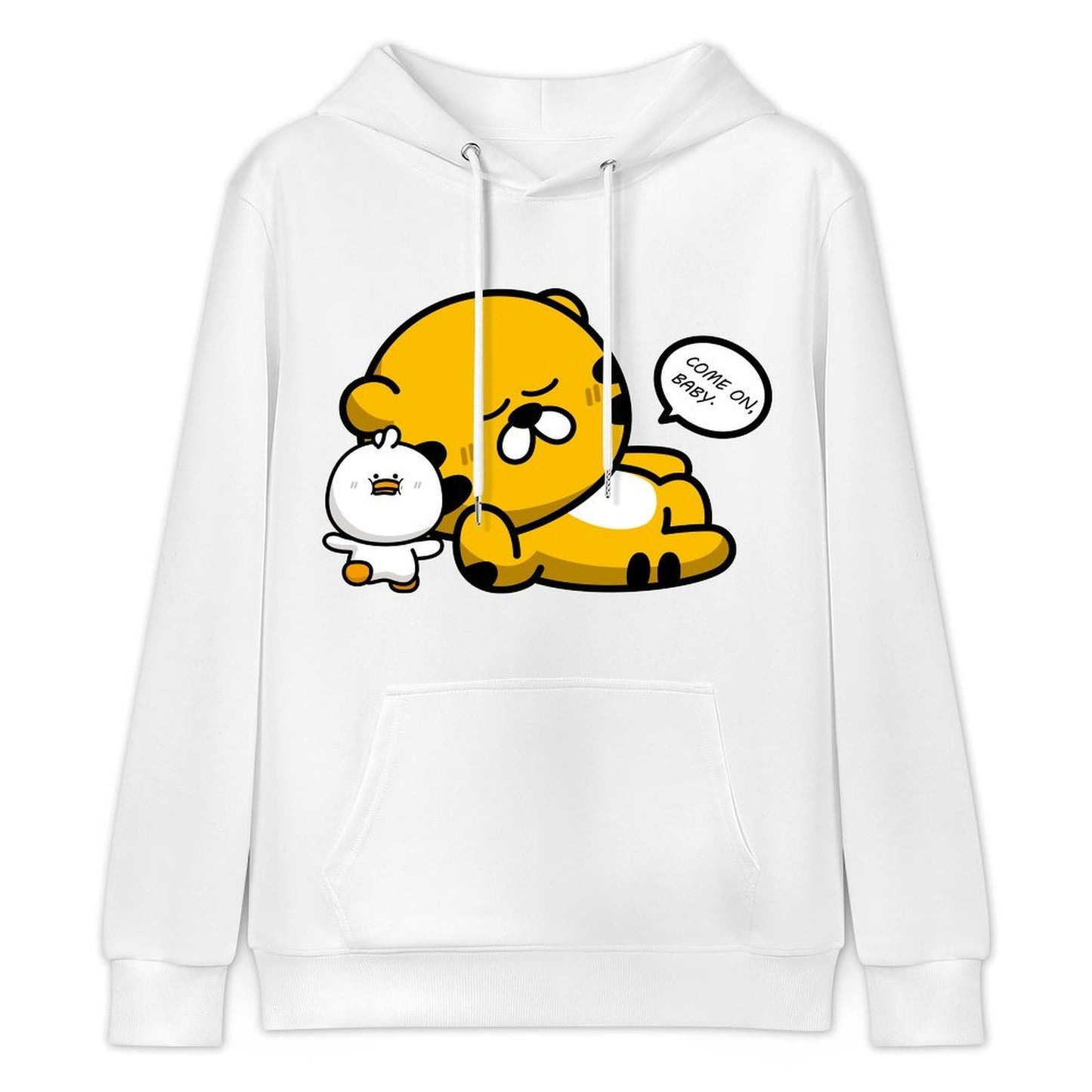 Front Graphic HoodiesHigh-Quality SimpleFit