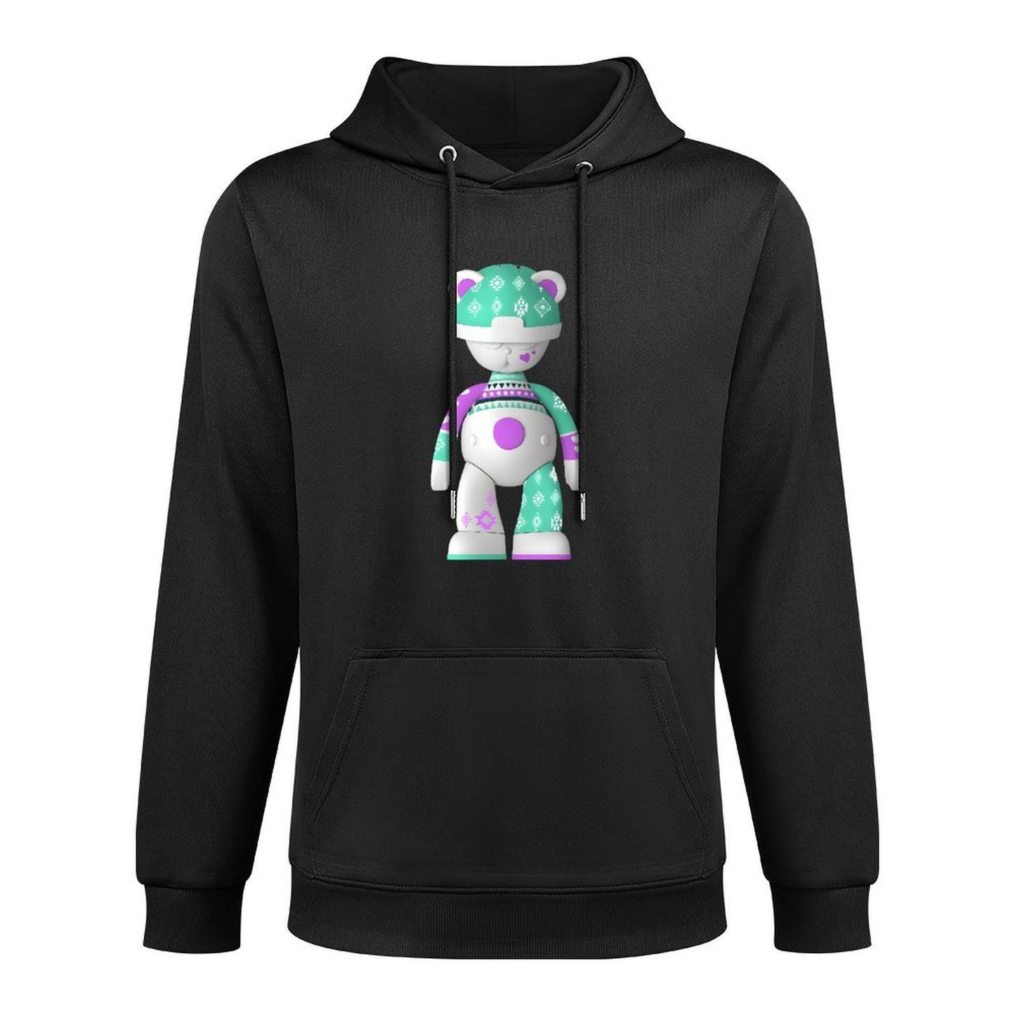 IPIB 250g Hooded Pocket Sweatshirt Front GraphicMen's Hooded  Sweatshirt6000106-3