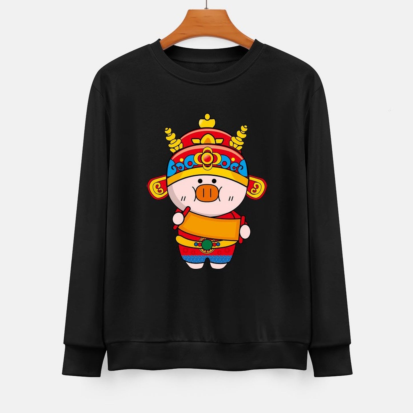 IPBR 250g Crew Neck Long Sleeve Sweatshirt Front GraphicCrew Neck Long Sleeve Sweatshirt4000773