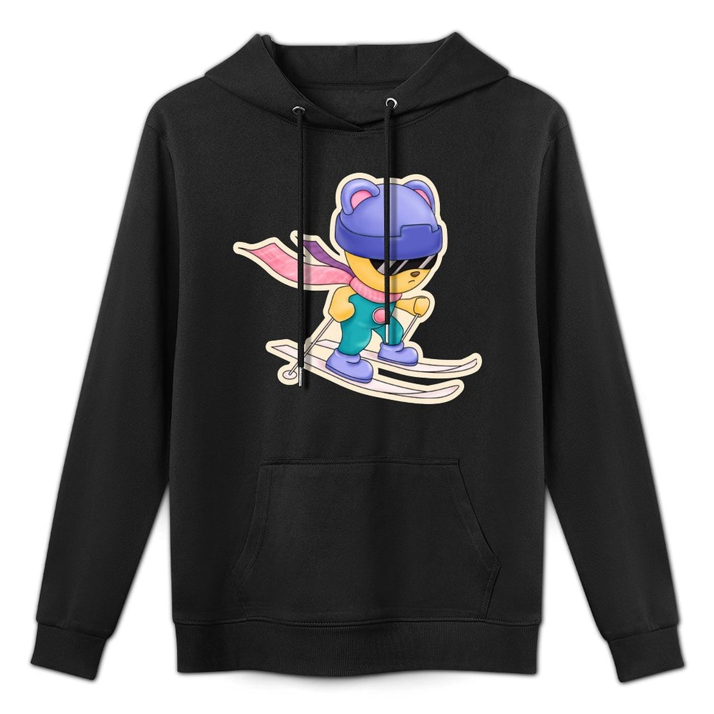 IPIB 250g Hooded Pocket Sweatshirt Front GraphicMen's Hooded  Sweatshirt6000049-5