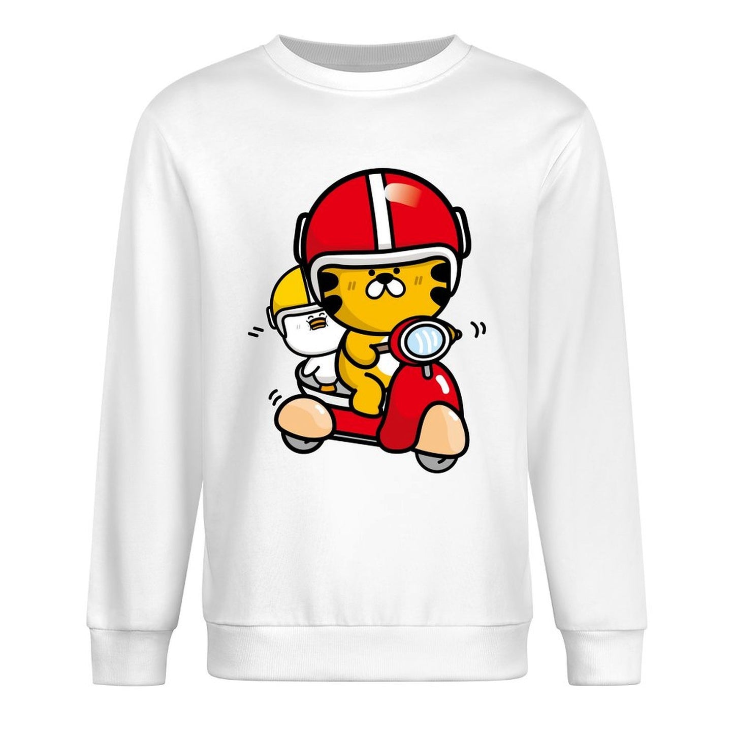 IPBR 250g Crew Neck Long Sleeve Sweatshirt Front GraphicCrew Neck Long Sleeve Sweatshirt4001385