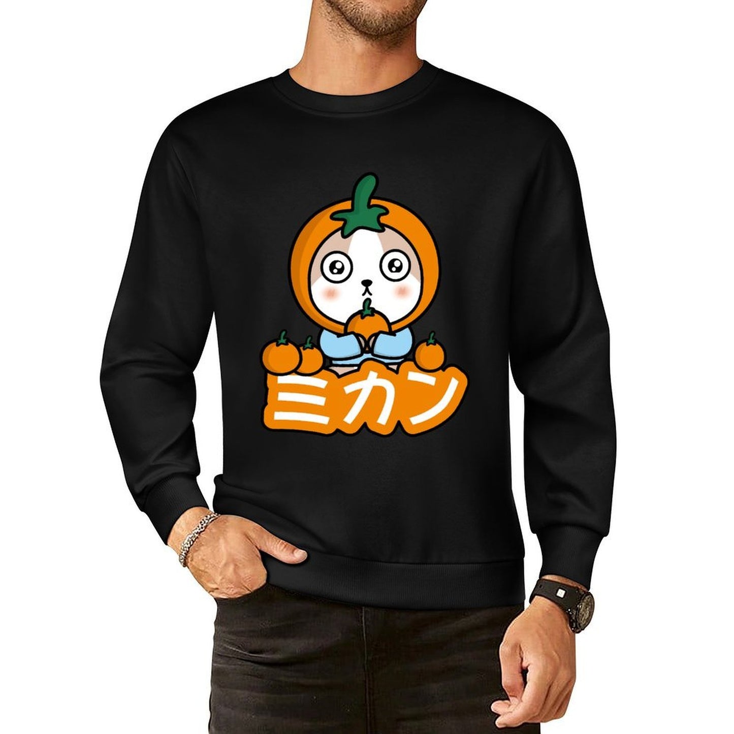 IPBR 250g Crew Neck Long Sleeve Sweatshirt Front GraphicCrew Neck Long Sleeve Sweatshirt4001548