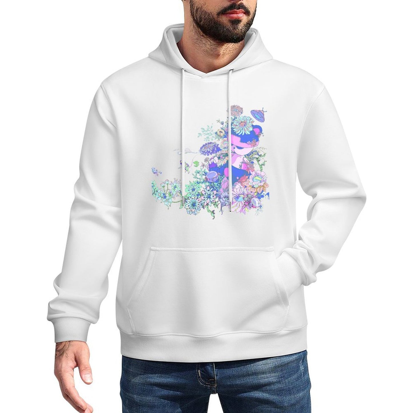 IPIB 250g Hooded Pocket Sweatshirt Front GraphicMen's Hooded  Sweatshirt6000057-5