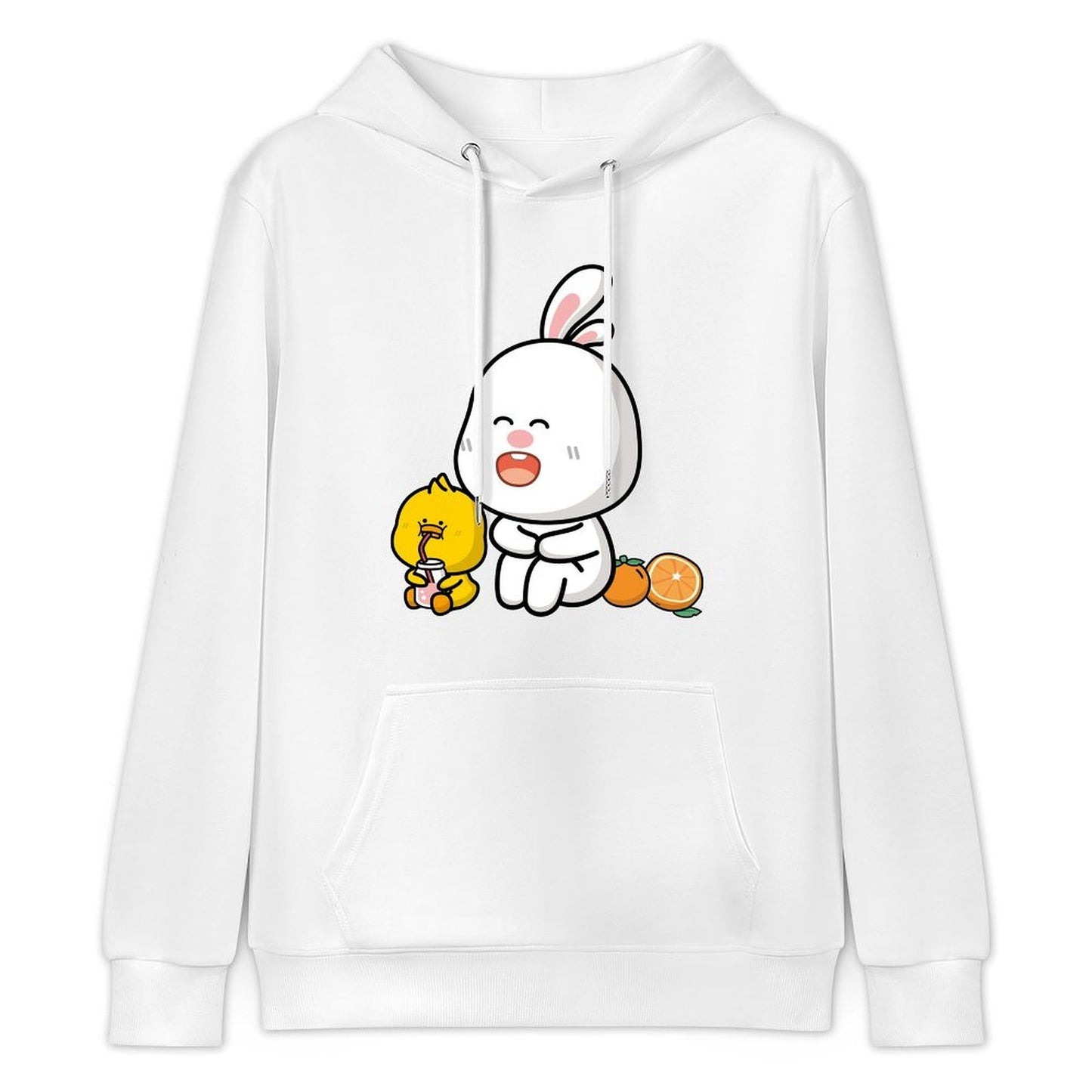 Regular Relaxed Fit Front Graphic Hoodies